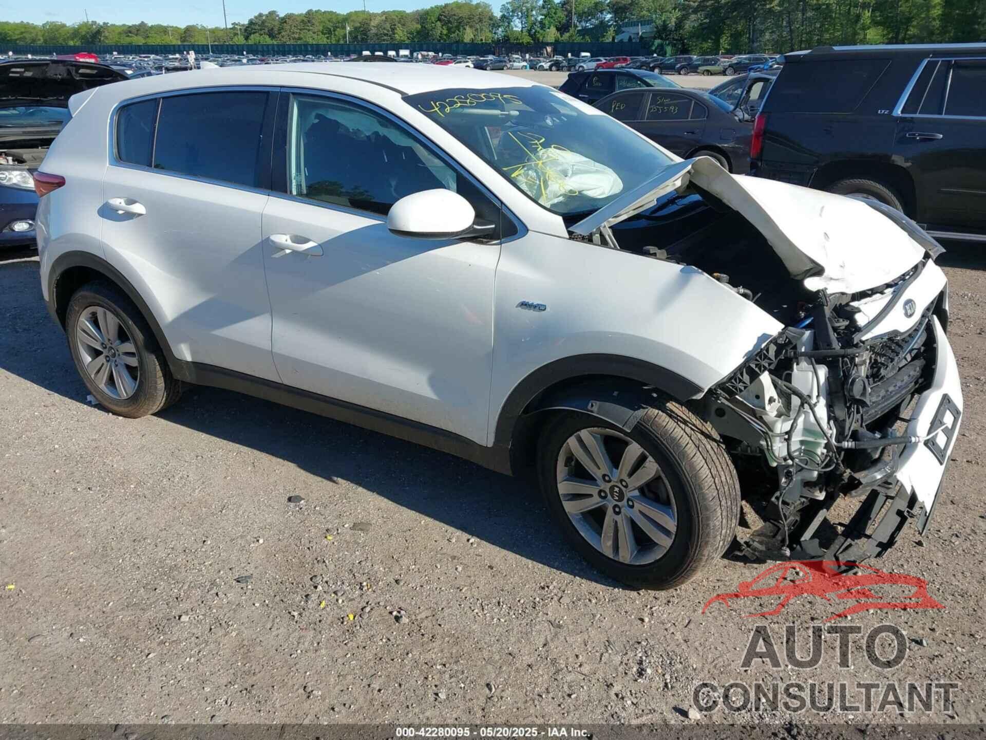 KIA SPORTAGE 2019 - KNDPMCAC5K7608992
