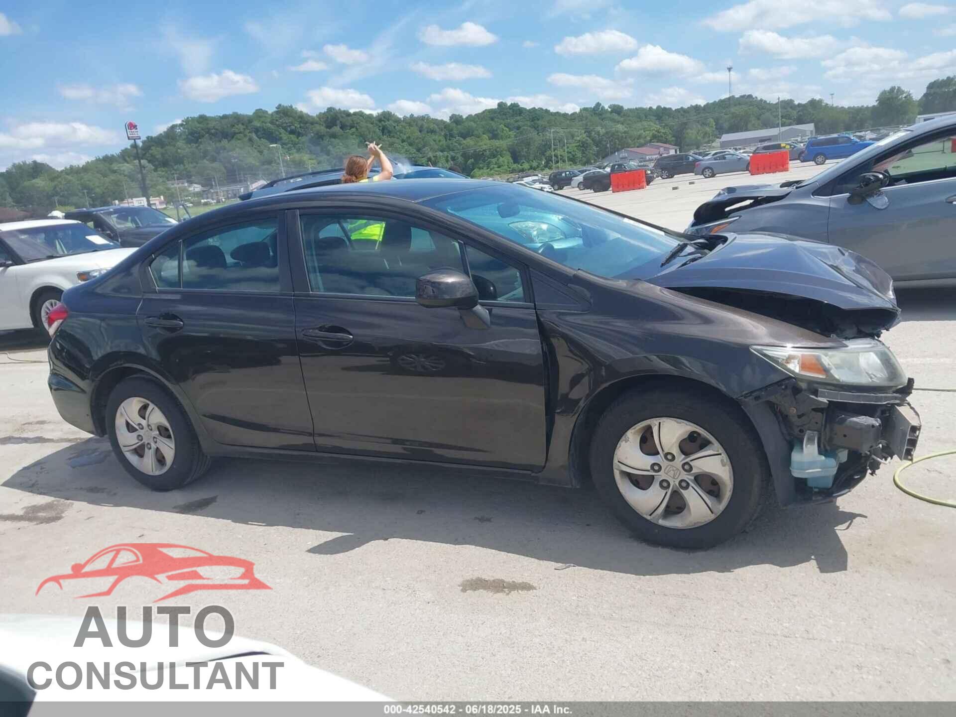 HONDA CIVIC 2013 - 19XFB2F52DE057347