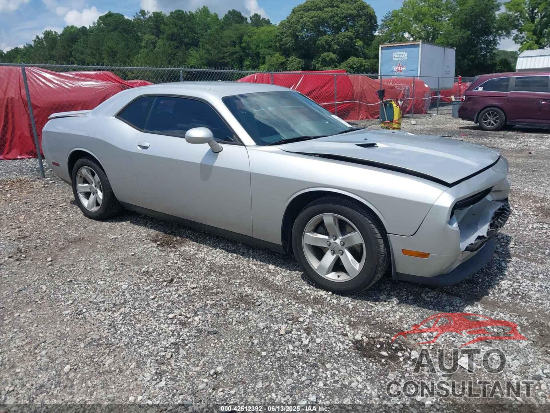 DODGE CHALLENGER 2012 - 2C3CDYAG3CH243592