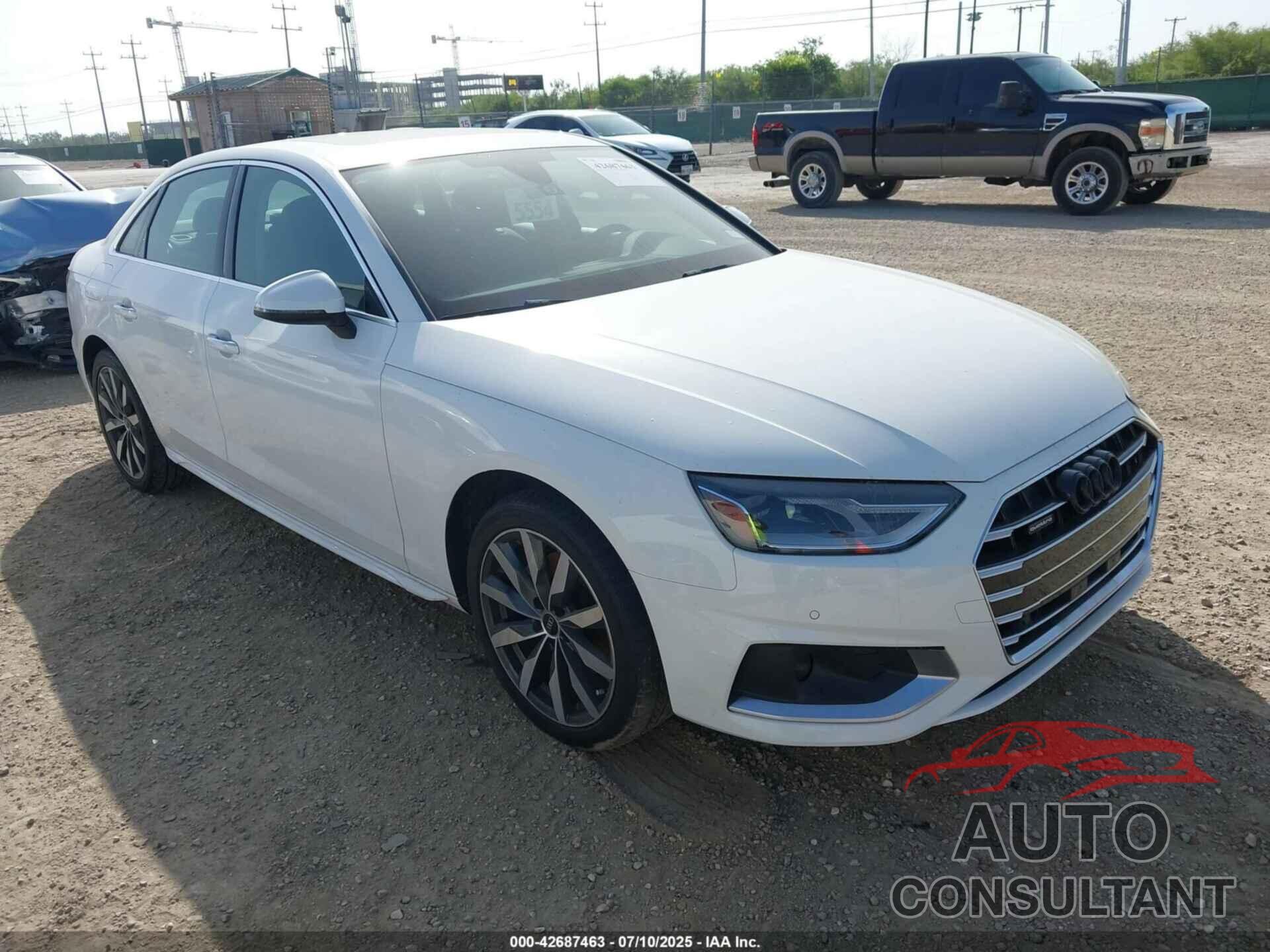 AUDI A4 2021 - WAUABAF44MA033109