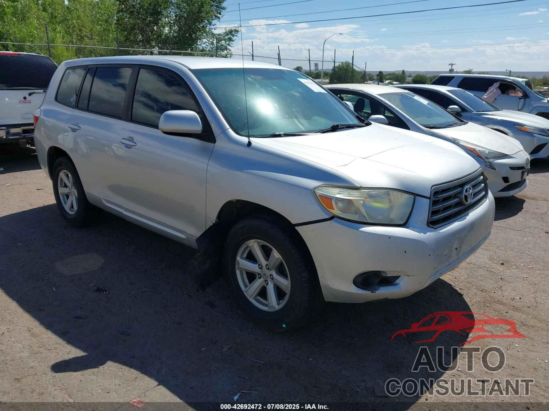 TOYOTA HIGHLANDER 2009 - JTEES41A892116767