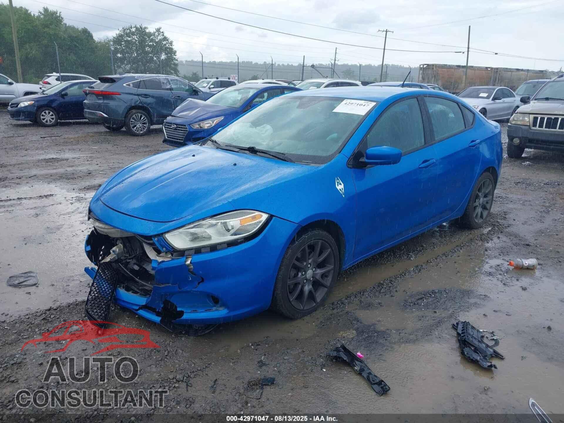 DODGE DART 2016 - 1C3CDFBB2GD531632