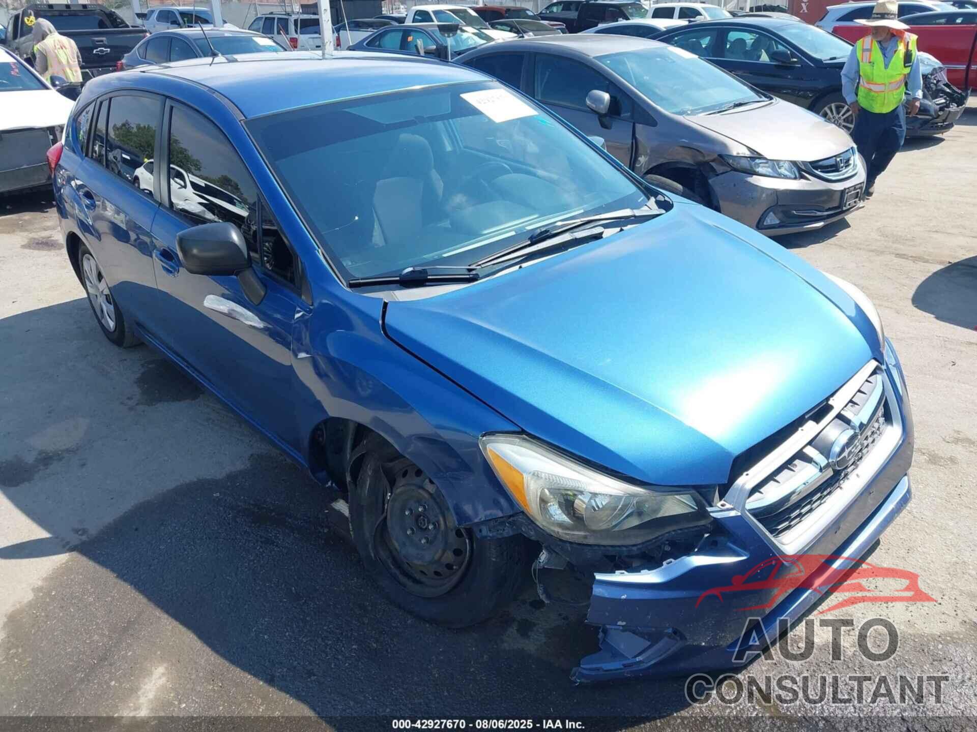 SUBARU IMPREZA 2014 - JF1GPAA61E8321384