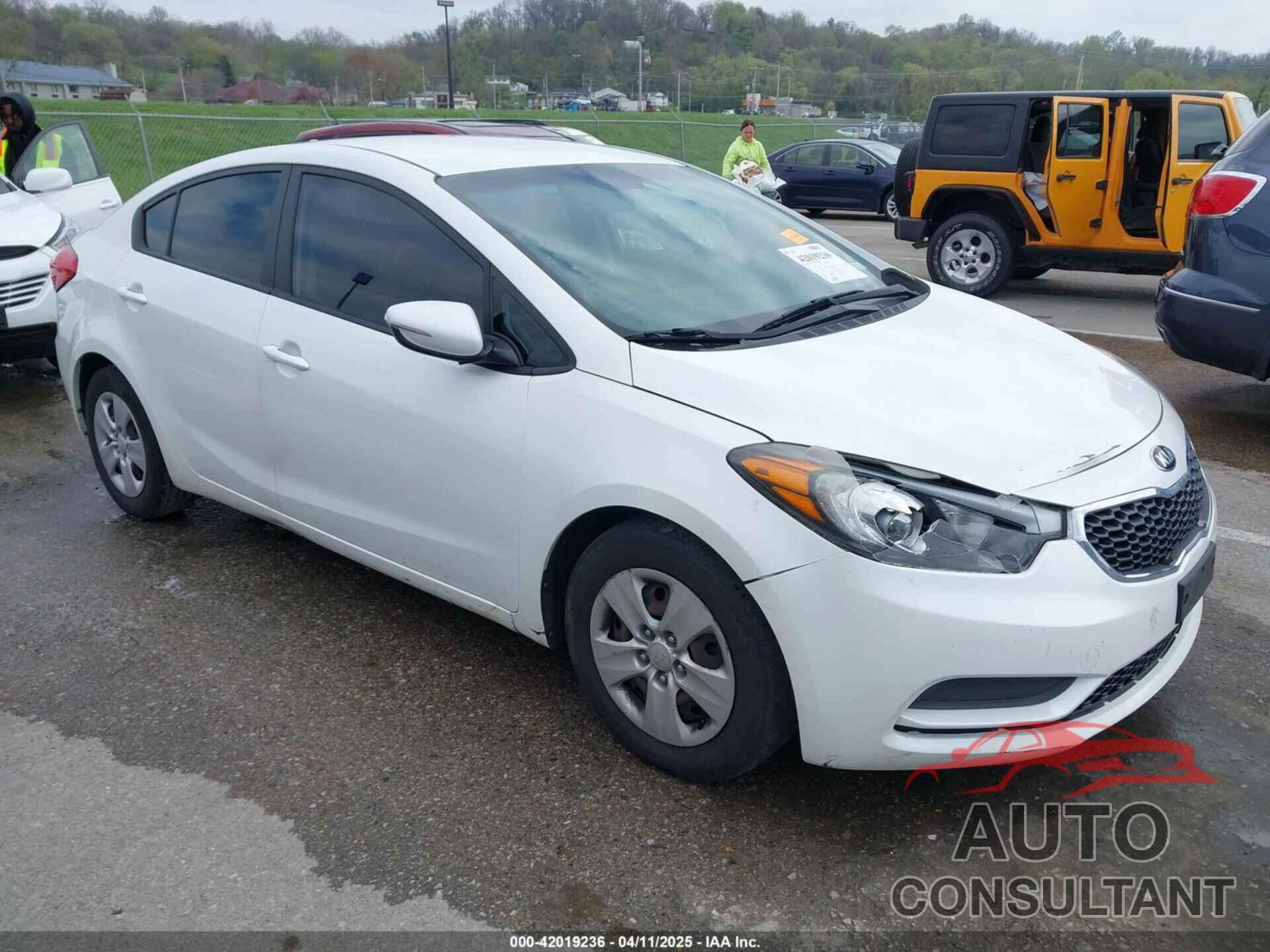 KIA FORTE 2015 - KNAFX4A69F5421840