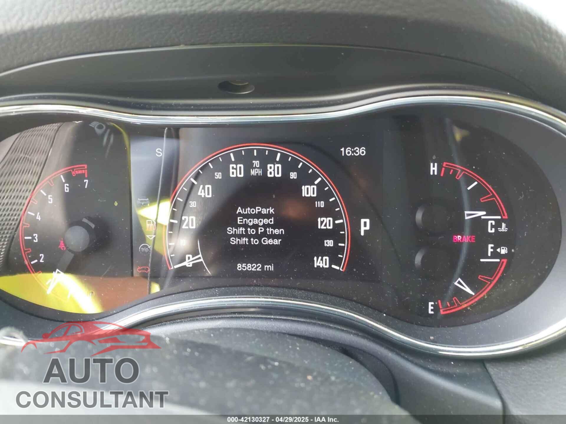 DODGE DURANGO 2017 - 1C4RDJDG1HC817528