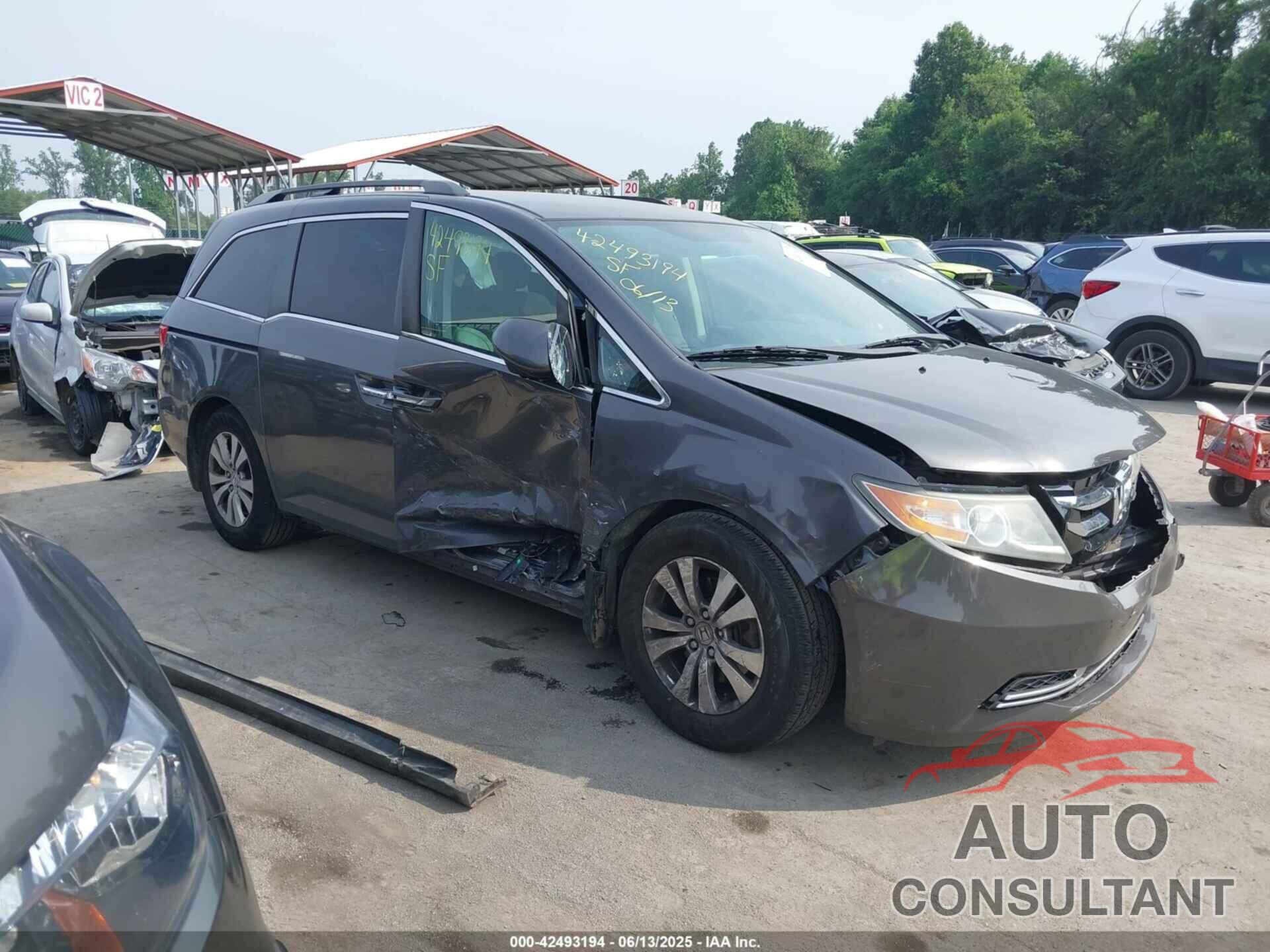 HONDA ODYSSEY 2014 - 5FNRL5H49EB097825