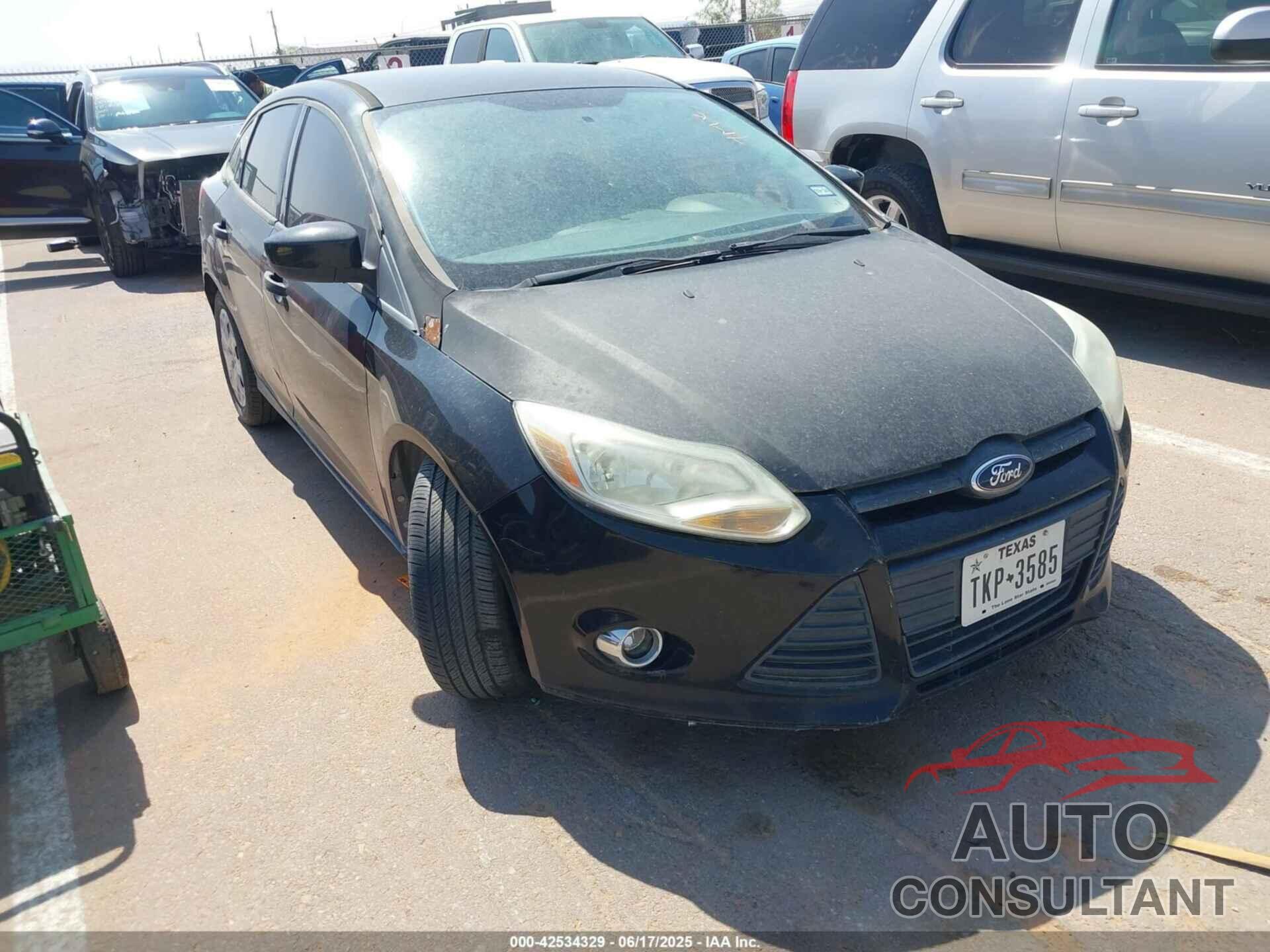FORD FOCUS 2012 - 1FAHP3F23CL449397