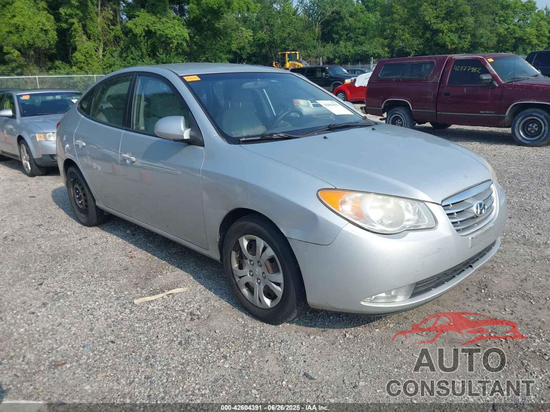 HYUNDAI ELANTRA 2010 - KMHDU4AD7AU174815