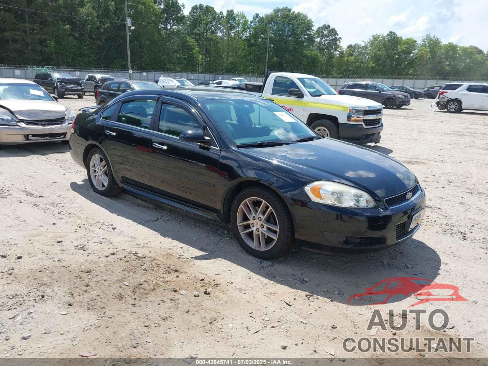 CHEVROLET IMPALA 2012 - 2G1WC5E37C1143997