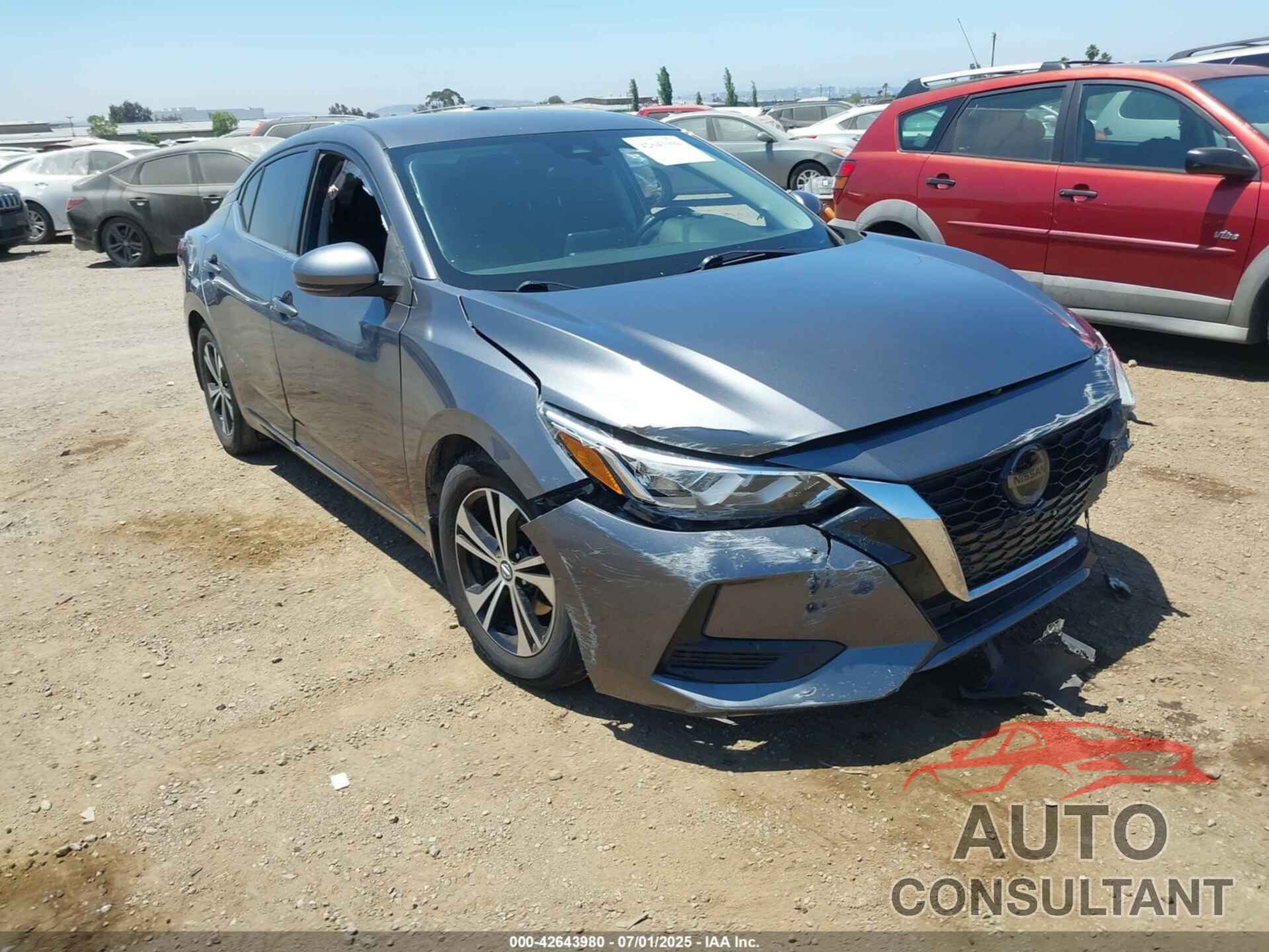 NISSAN SENTRA 2020 - 3N1AB8CV8LY244271