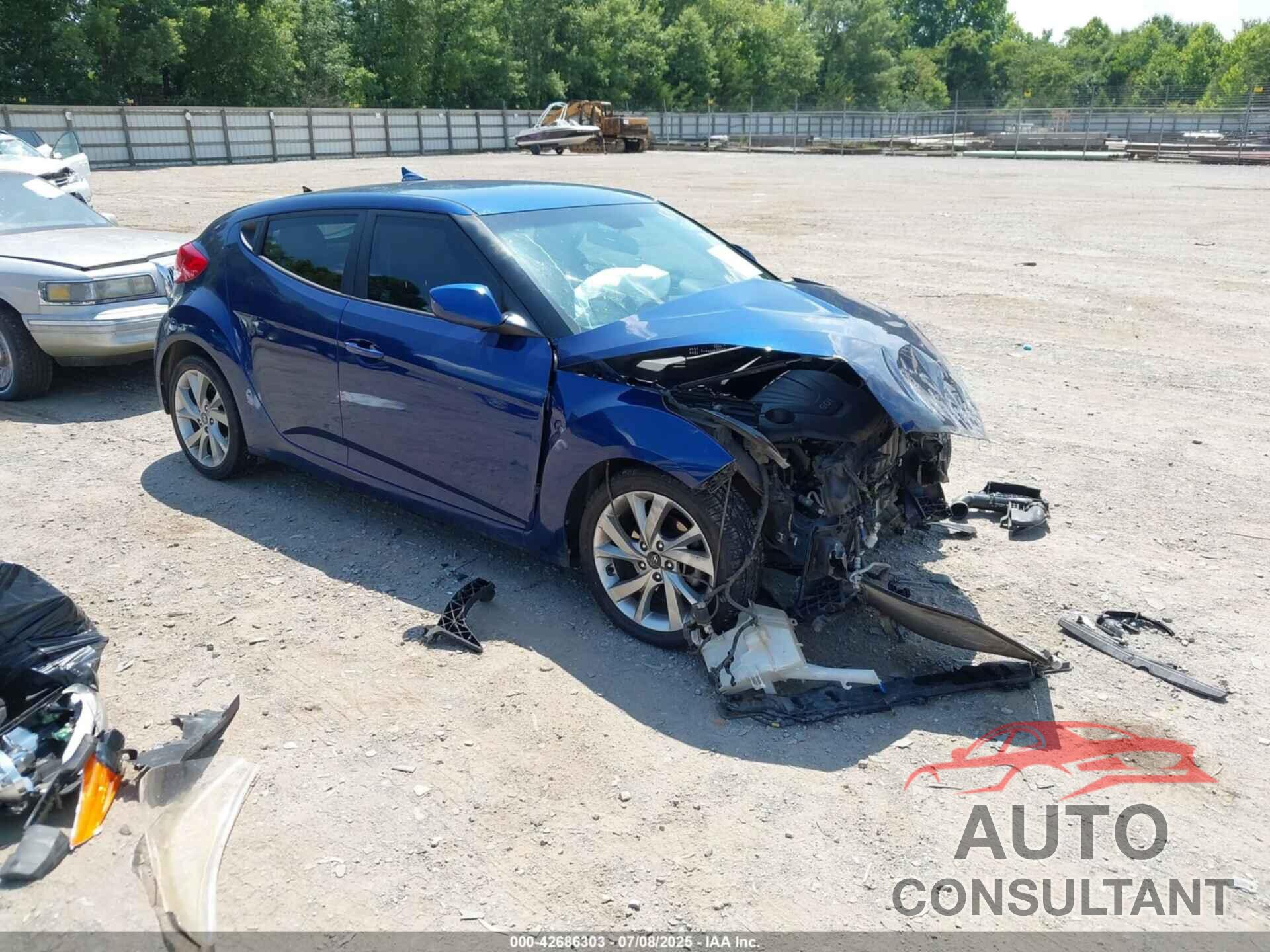 HYUNDAI VELOSTER 2016 - KM8TC6AD4GU277368