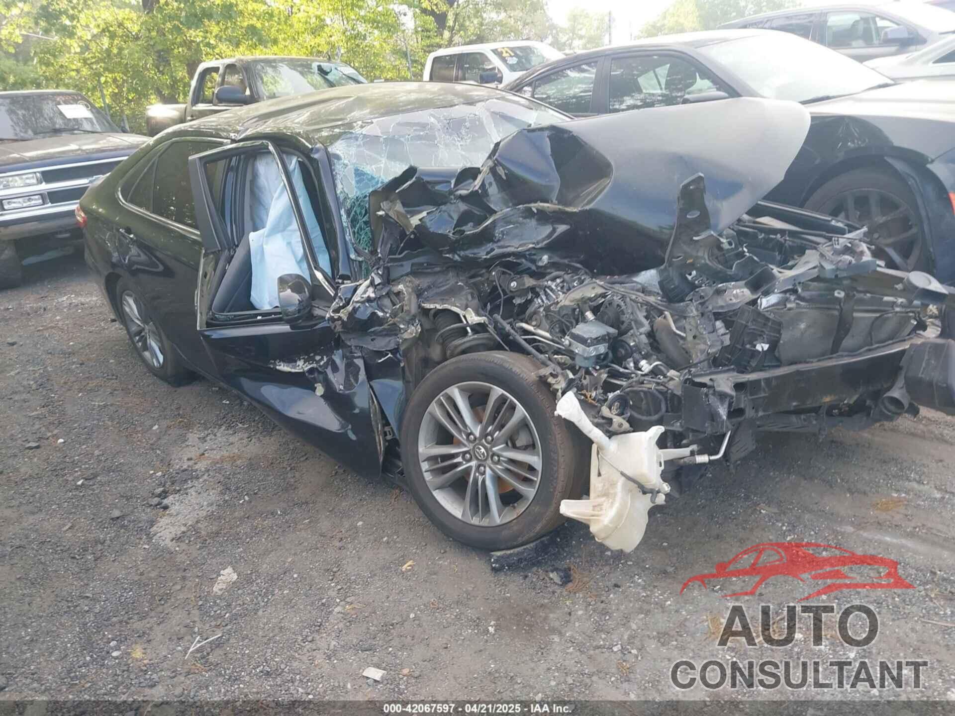 TOYOTA CAMRY 2017 - 4T1BF1FK8HU408364