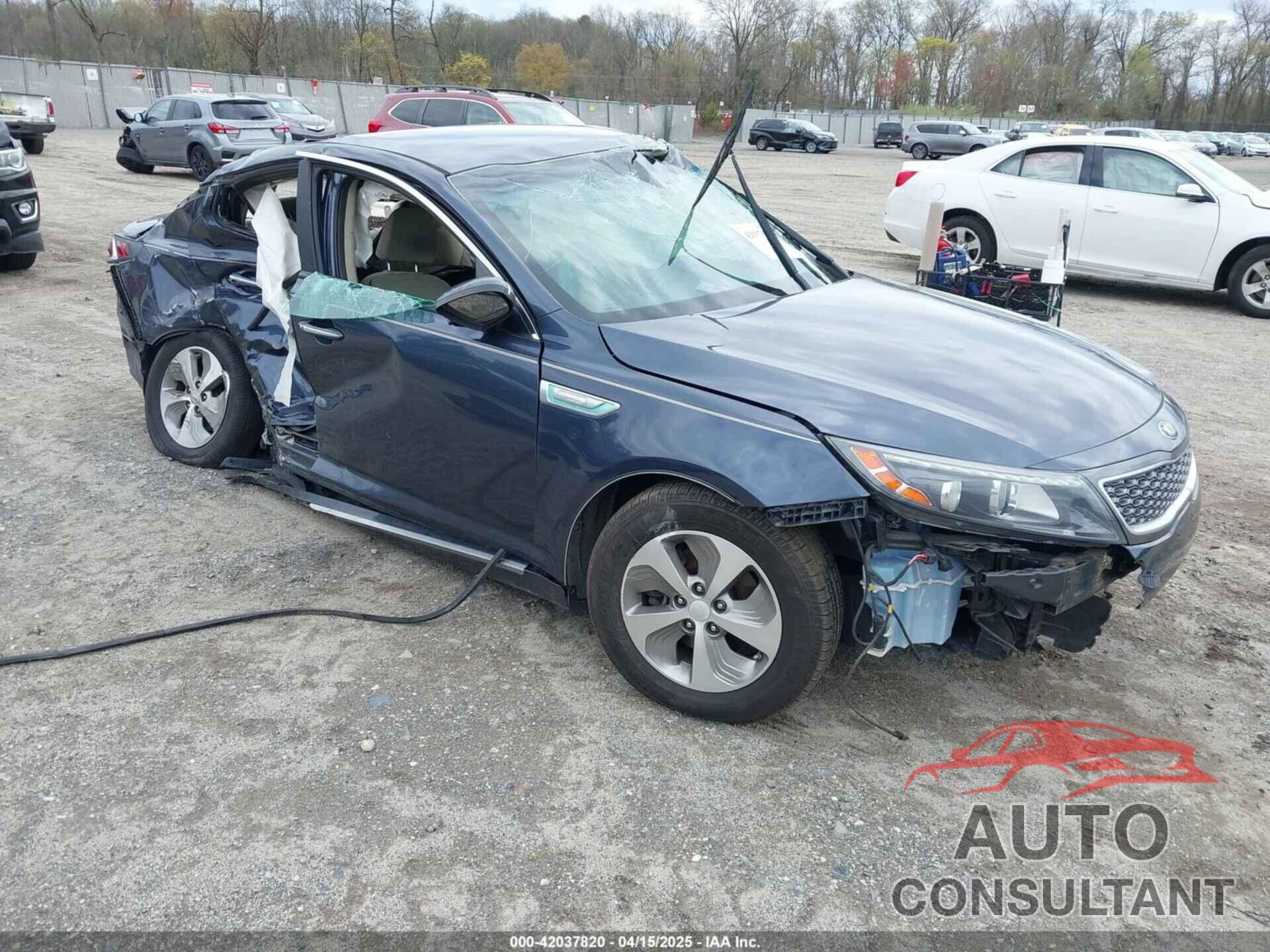 KIA OPTIMA HYBRID 2015 - KNAGM4AD4F5087986