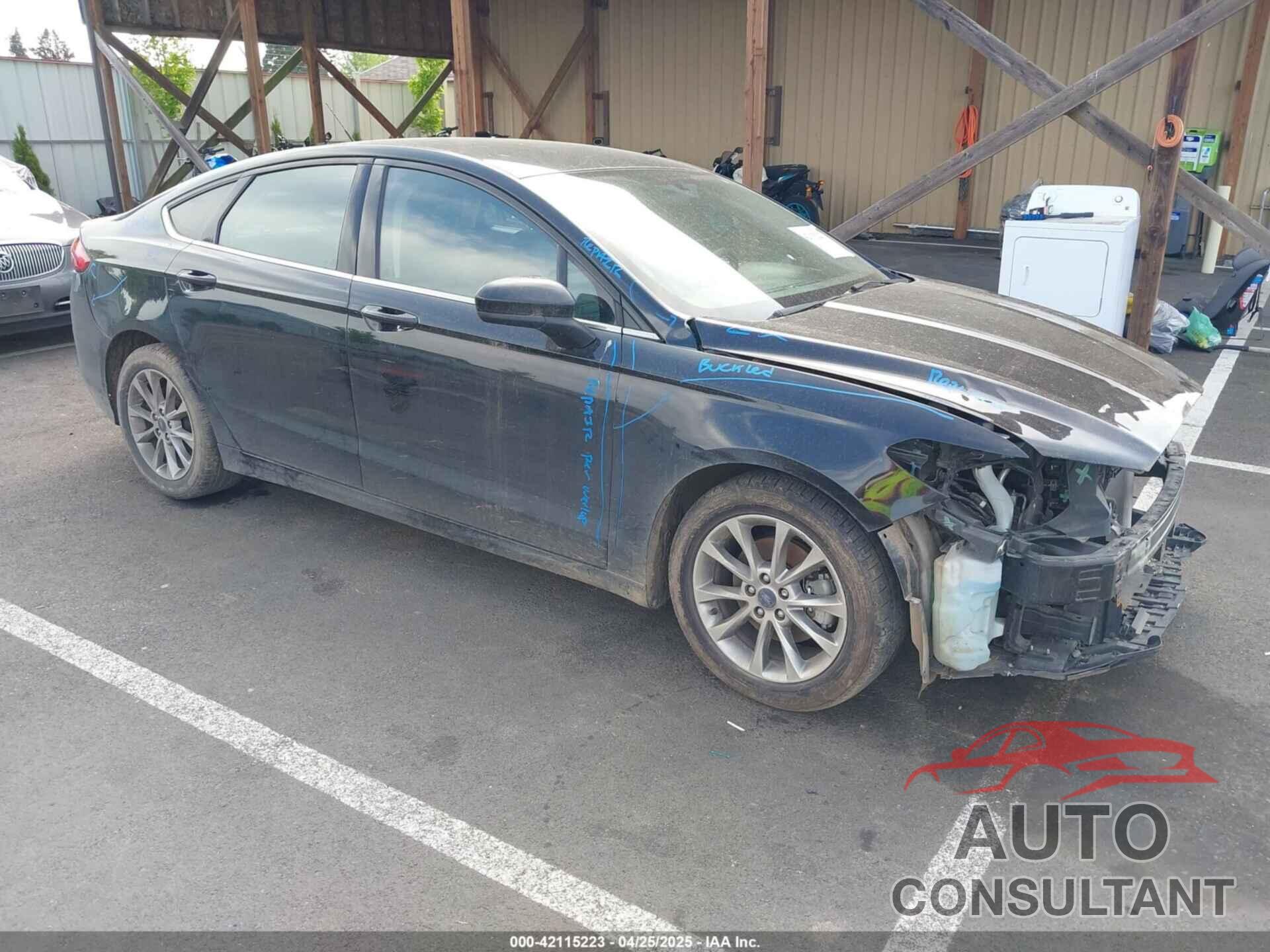FORD FUSION 2017 - 3FA6P0H7XHR214633