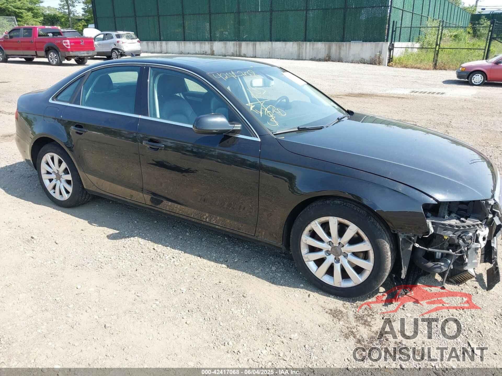 AUDI A4 2012 - WAUBFAFL0CN007520
