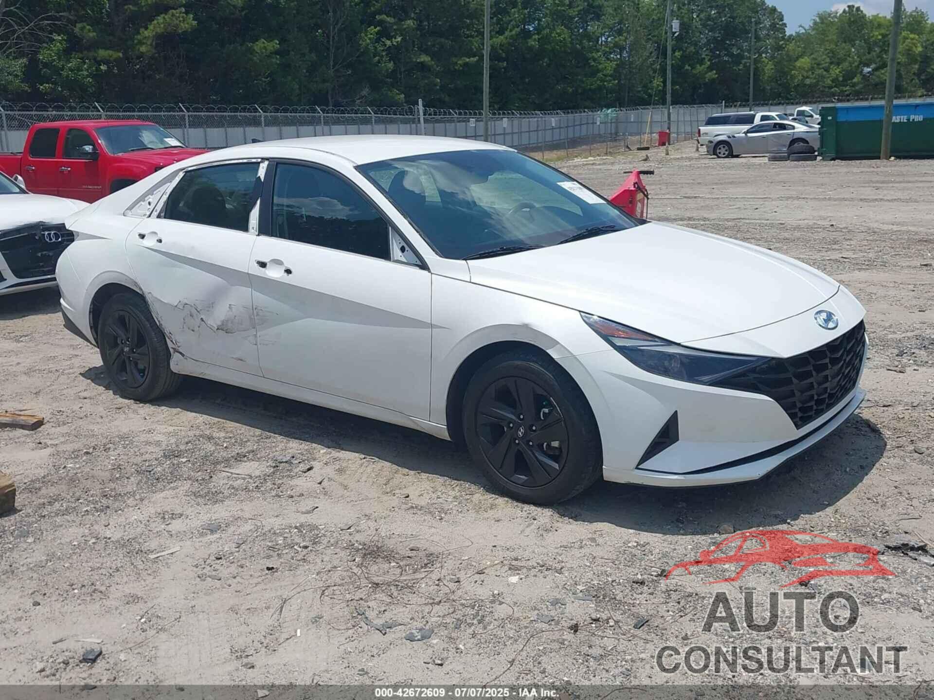 HYUNDAI ELANTRA 2021 - 5NPLM4AG1MH045574