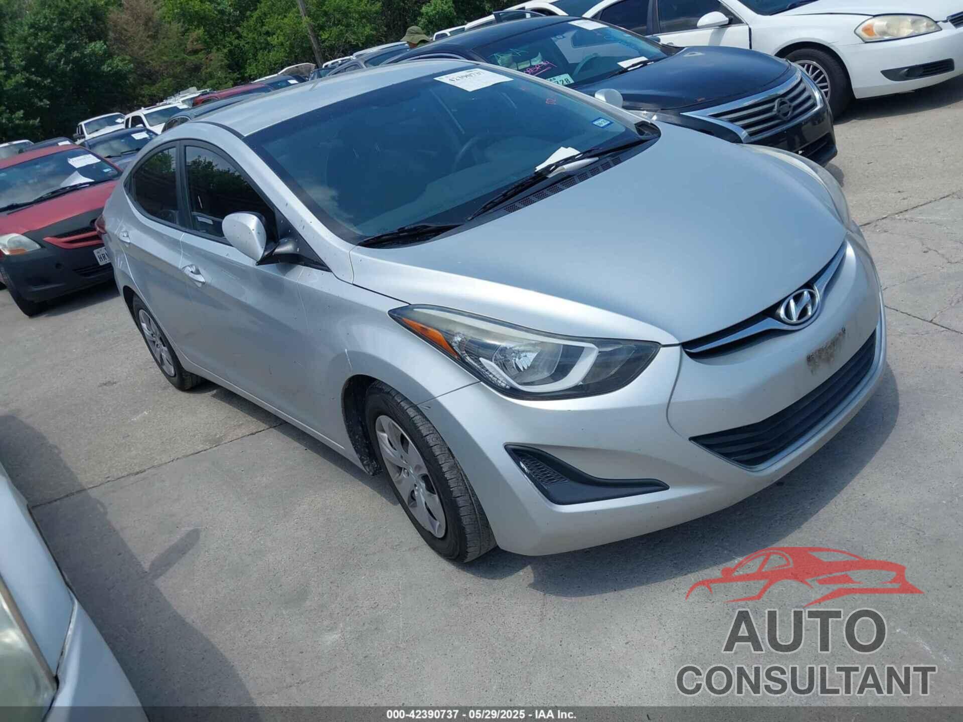 HYUNDAI ELANTRA 2016 - 5NPDH4AE0GH664582