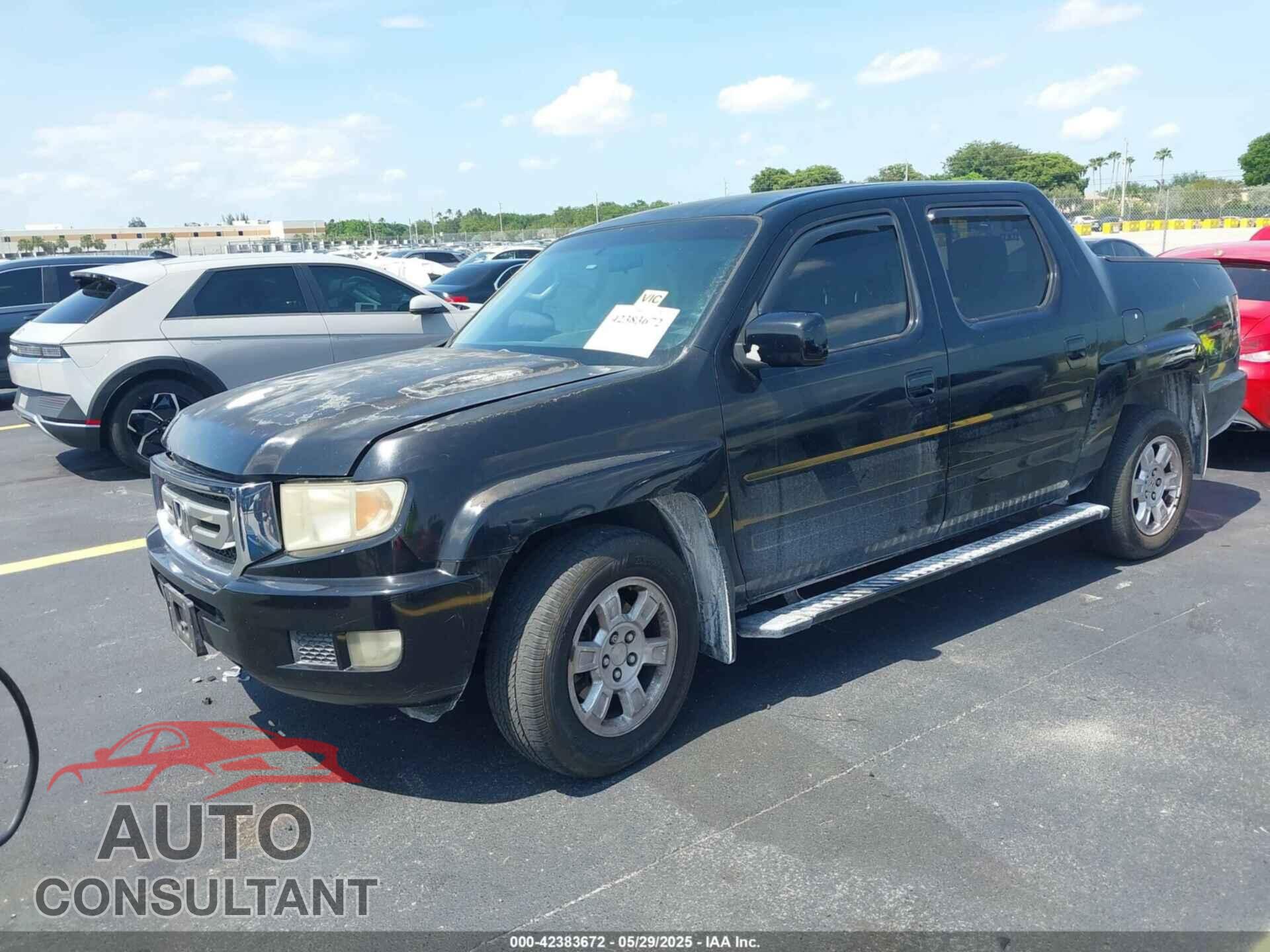 HONDA RIDGELINE 2011 - 5FPYK1F43BB453571