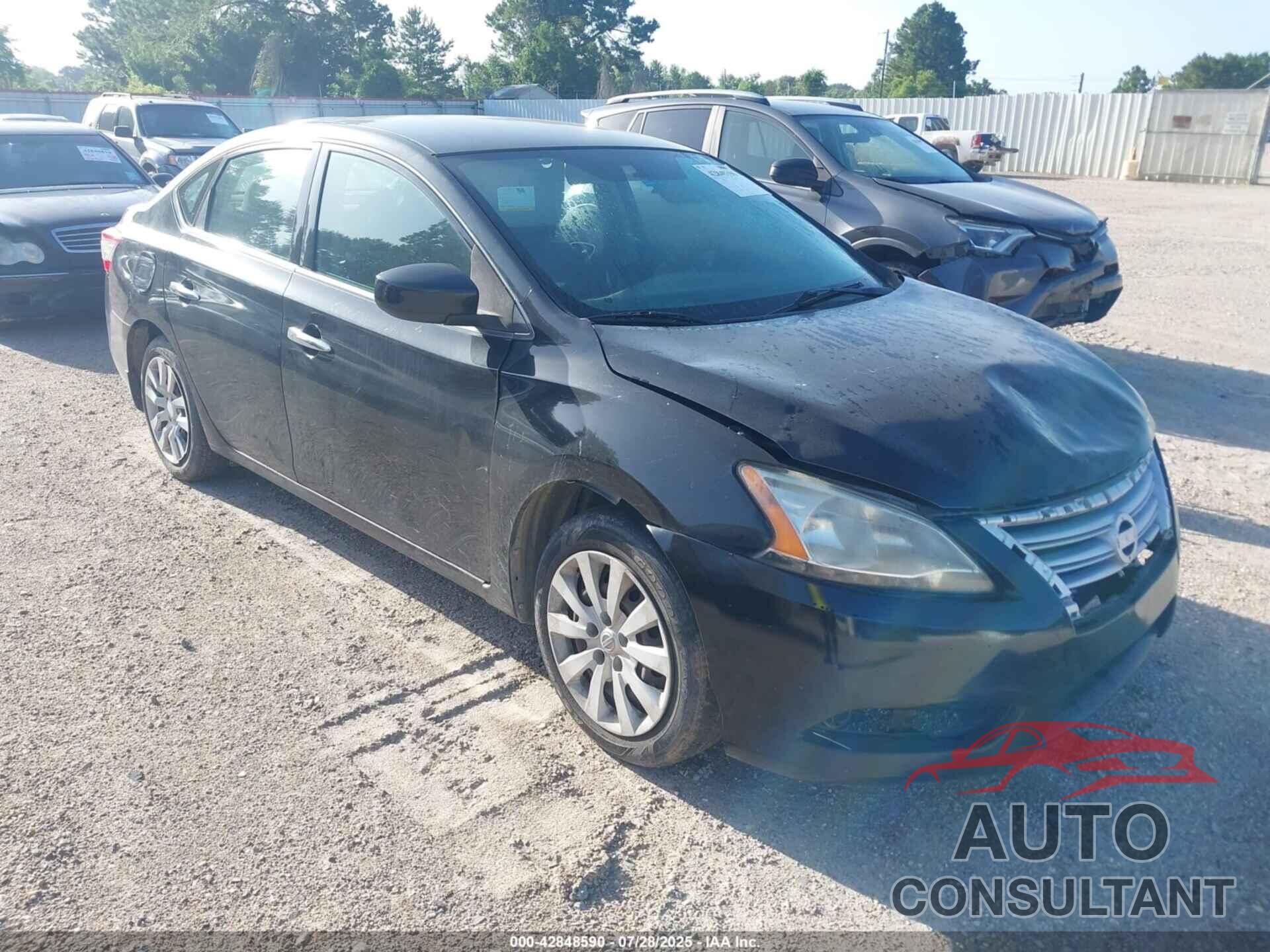 NISSAN SENTRA 2014 - 3N1AB7AP2EY215429
