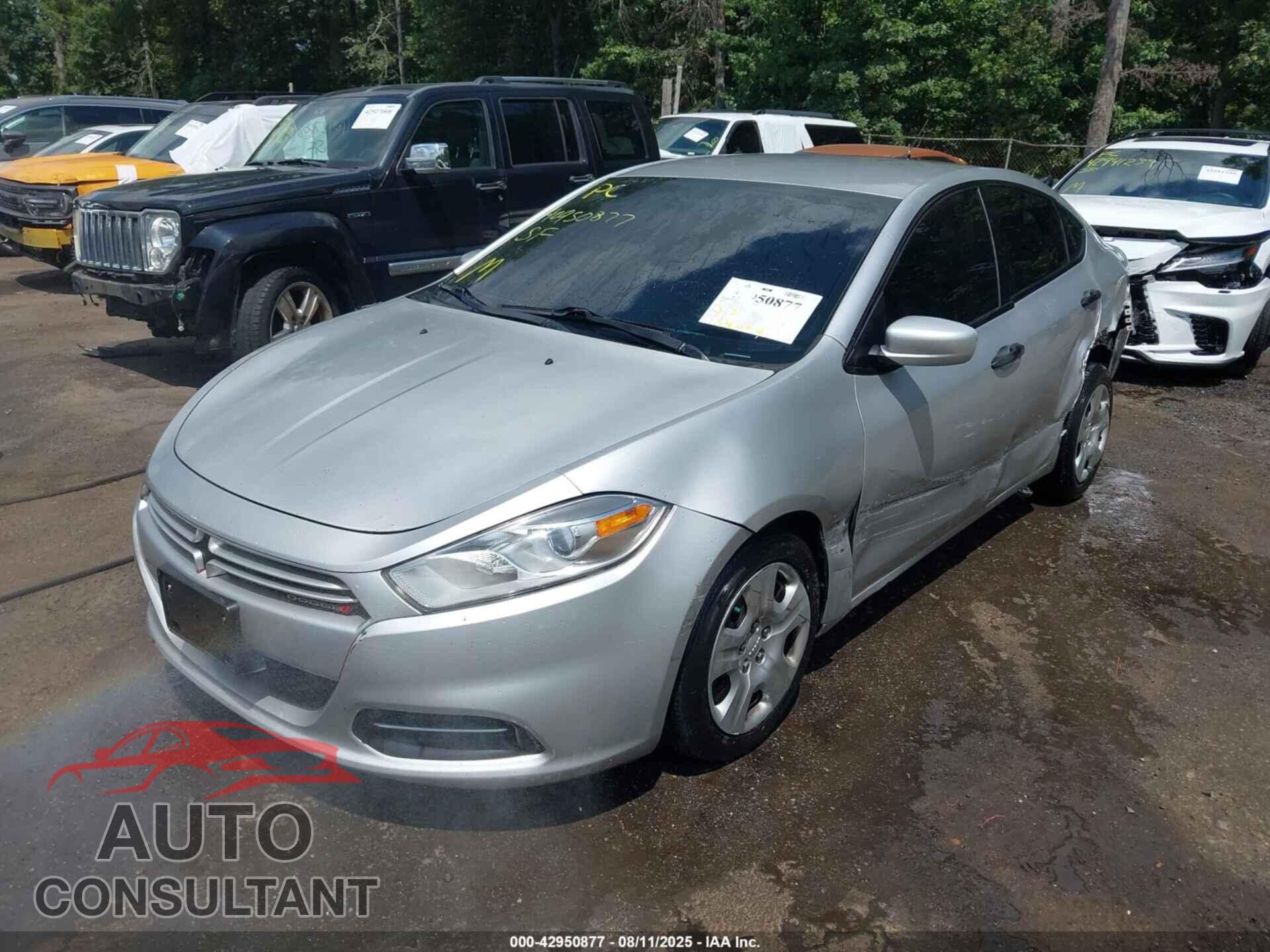 DODGE DART 2013 - 1C3CDFAA8DD147391