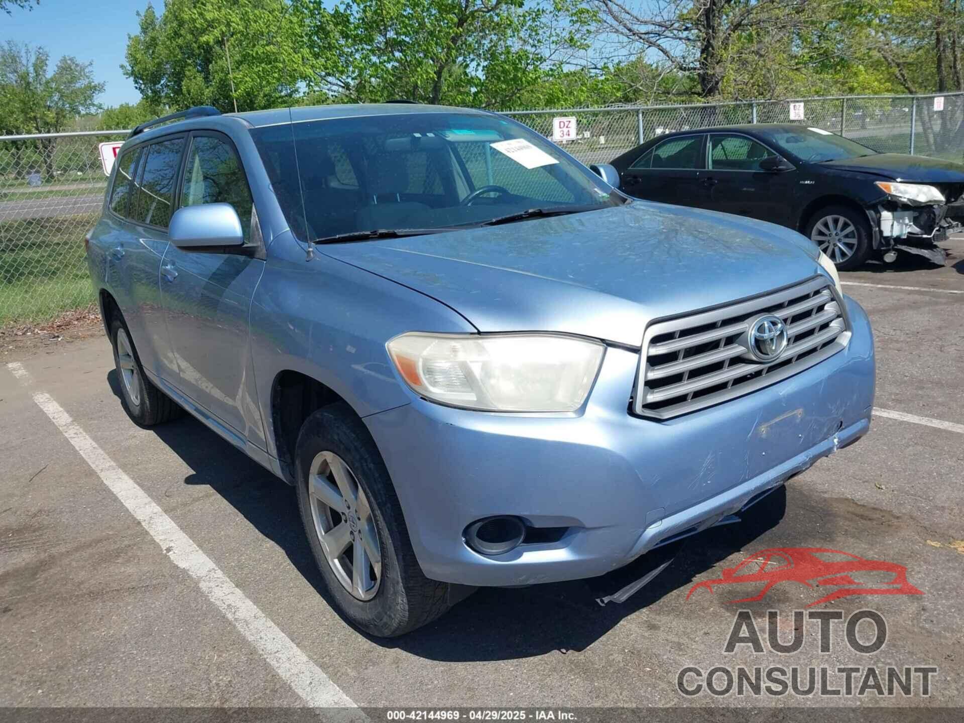 TOYOTA HIGHLANDER 2009 - JTEDS41A992083371