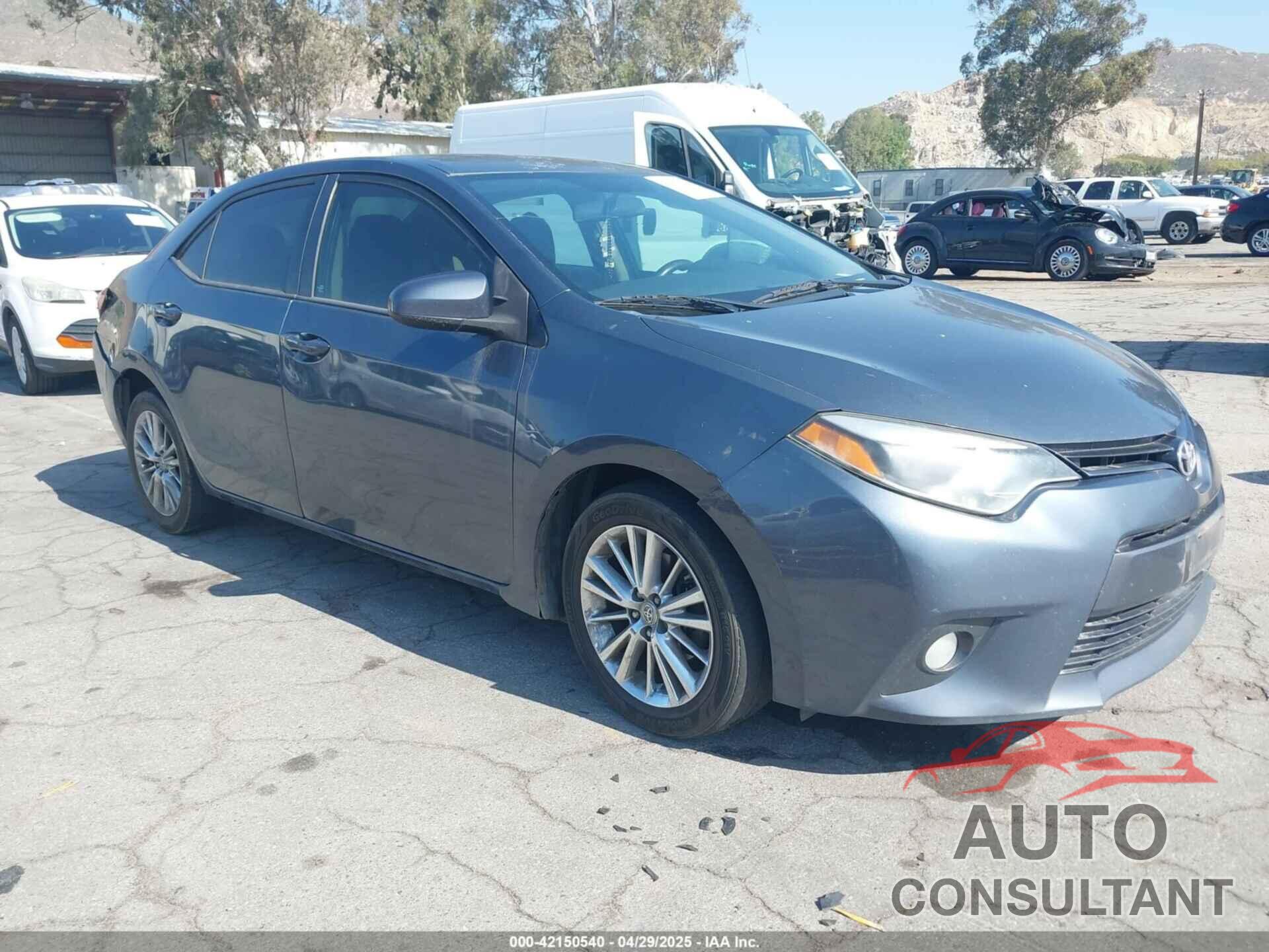 TOYOTA COROLLA 2016 - 5YFBURHE6GP558159