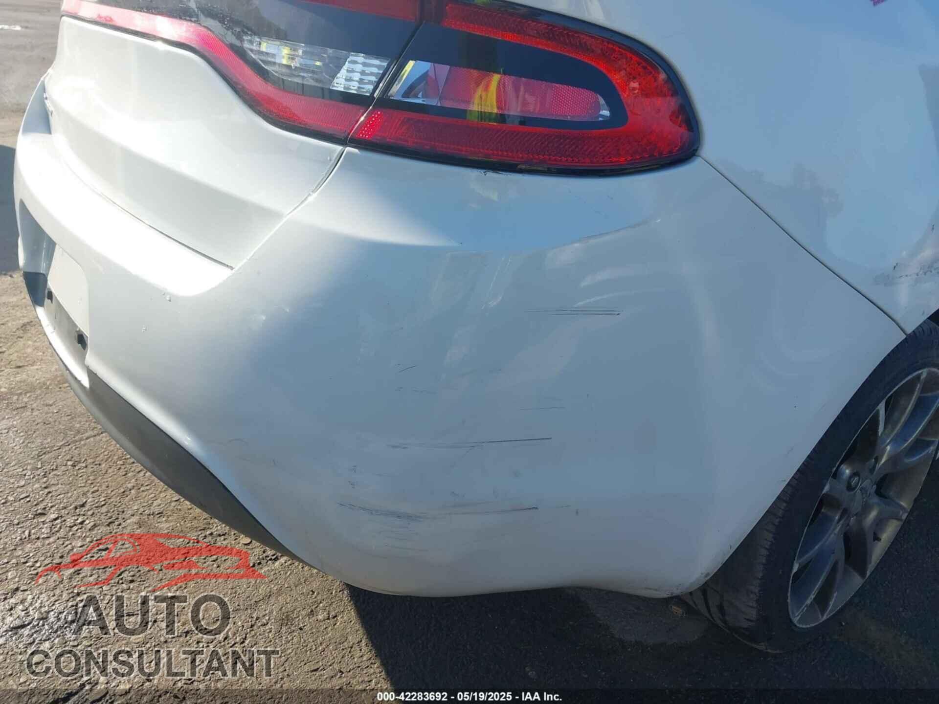 DODGE DART 2016 - 1C3CDFFA8GD819883