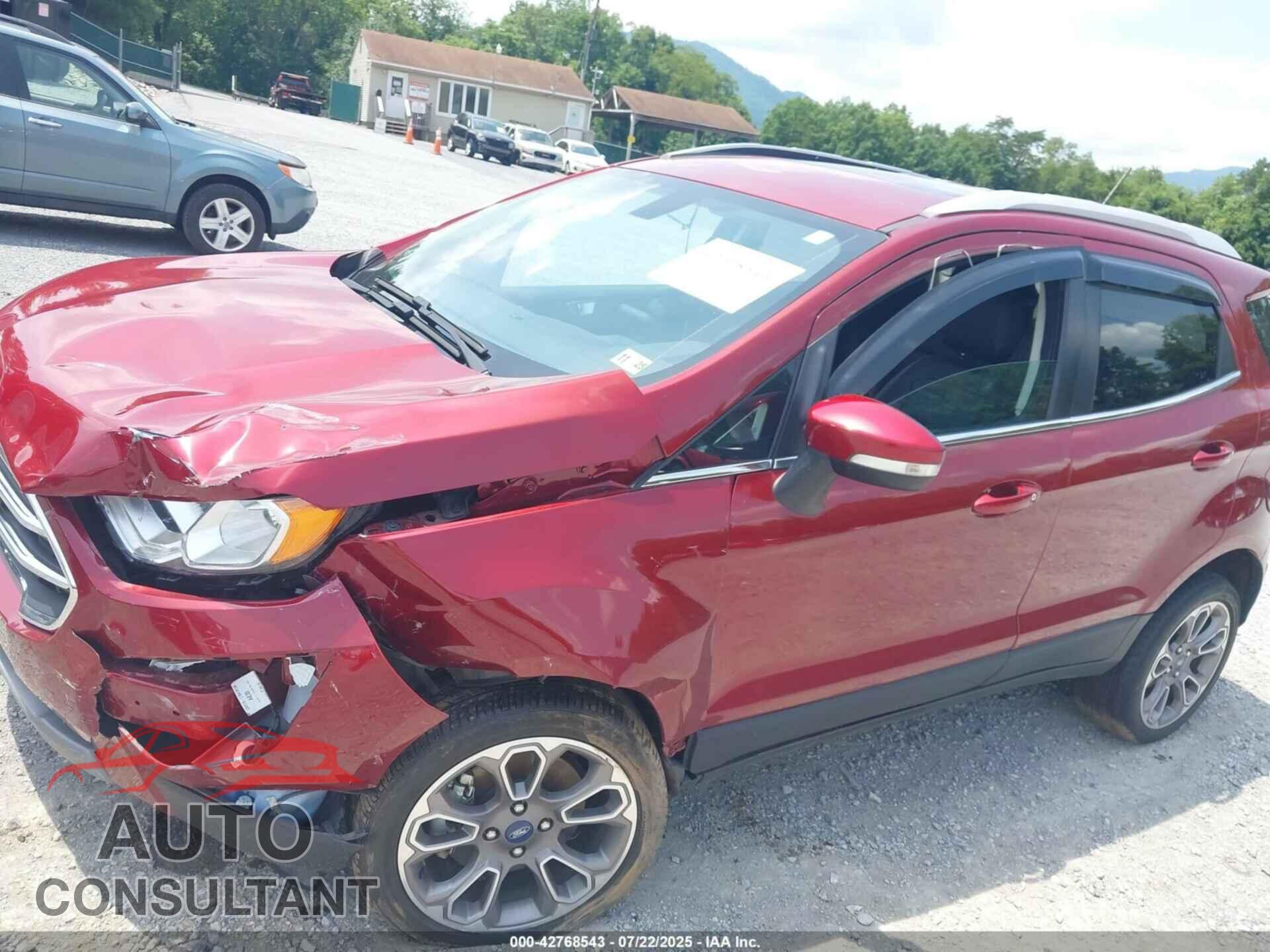 FORD ECOSPORT 2021 - MAJ6S3KL8MC451037
