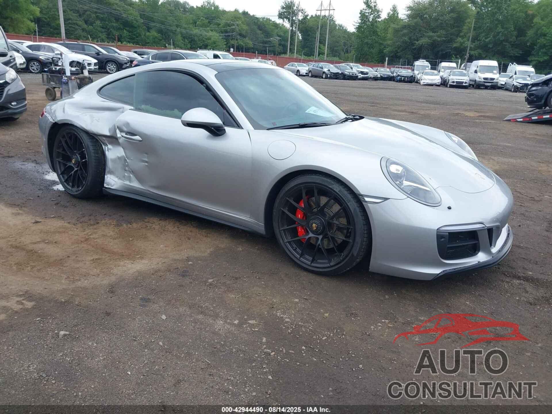 PORSCHE 911 2017 - WP0AB2A95HS124952