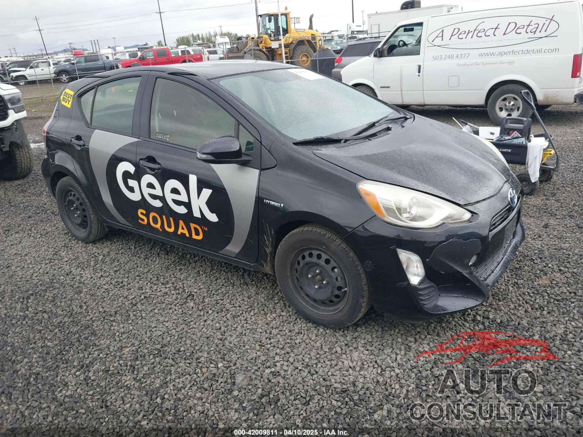 TOYOTA PRIUS C 2016 - JTDKDTB34G1121494