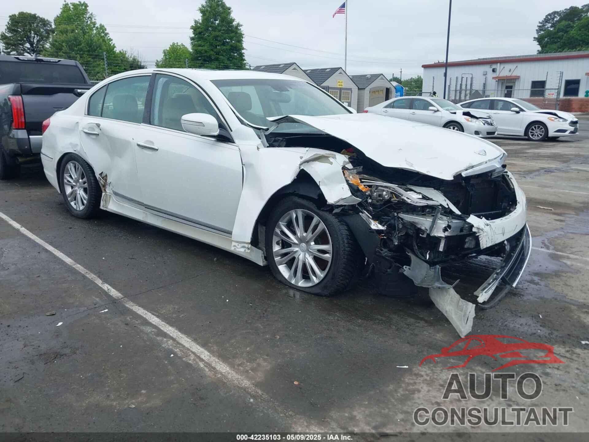 HYUNDAI GENESIS 2012 - KMHGC4DF7CU171834