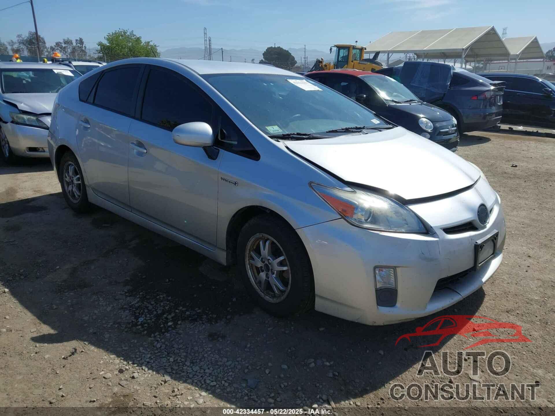 TOYOTA PRIUS 2011 - JTDKN3DU3B5373693