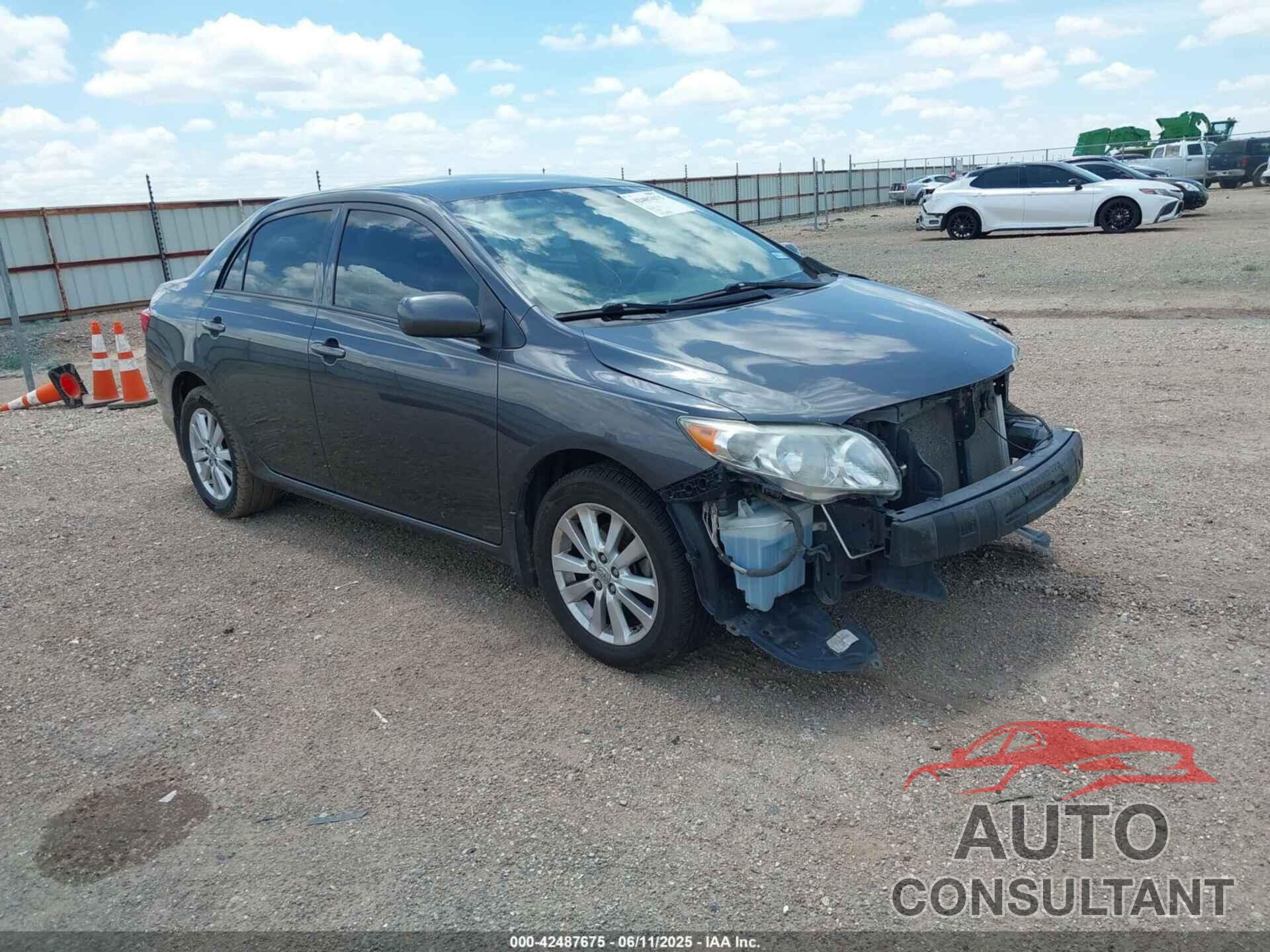 TOYOTA COROLLA 2009 - 1NXBU40E19Z121556