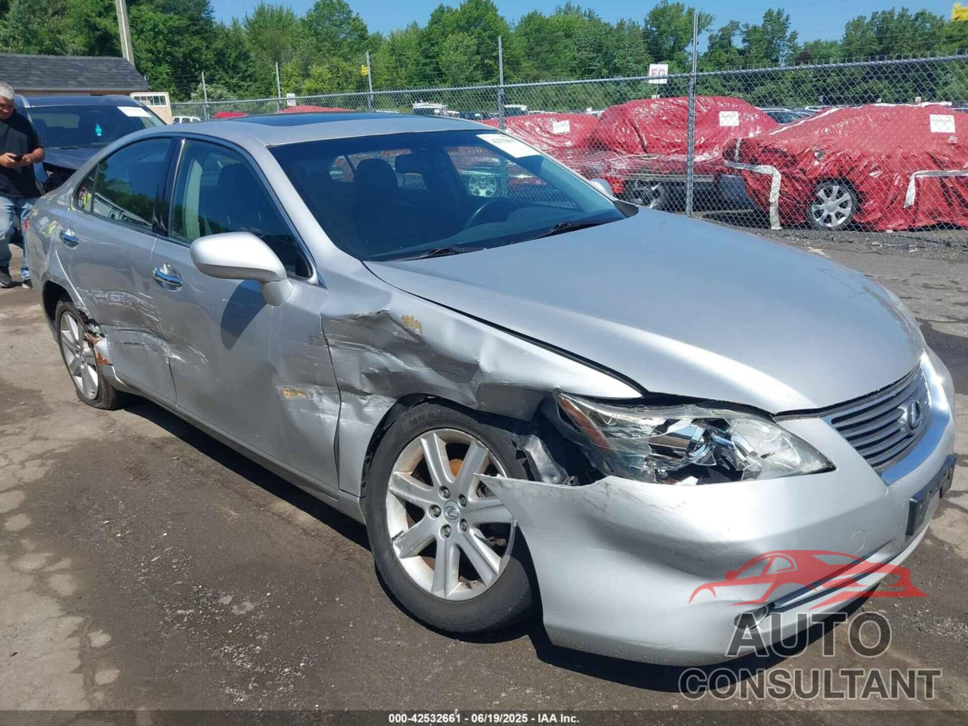 LEXUS ES 350 2009 - JTHBJ46G892341289