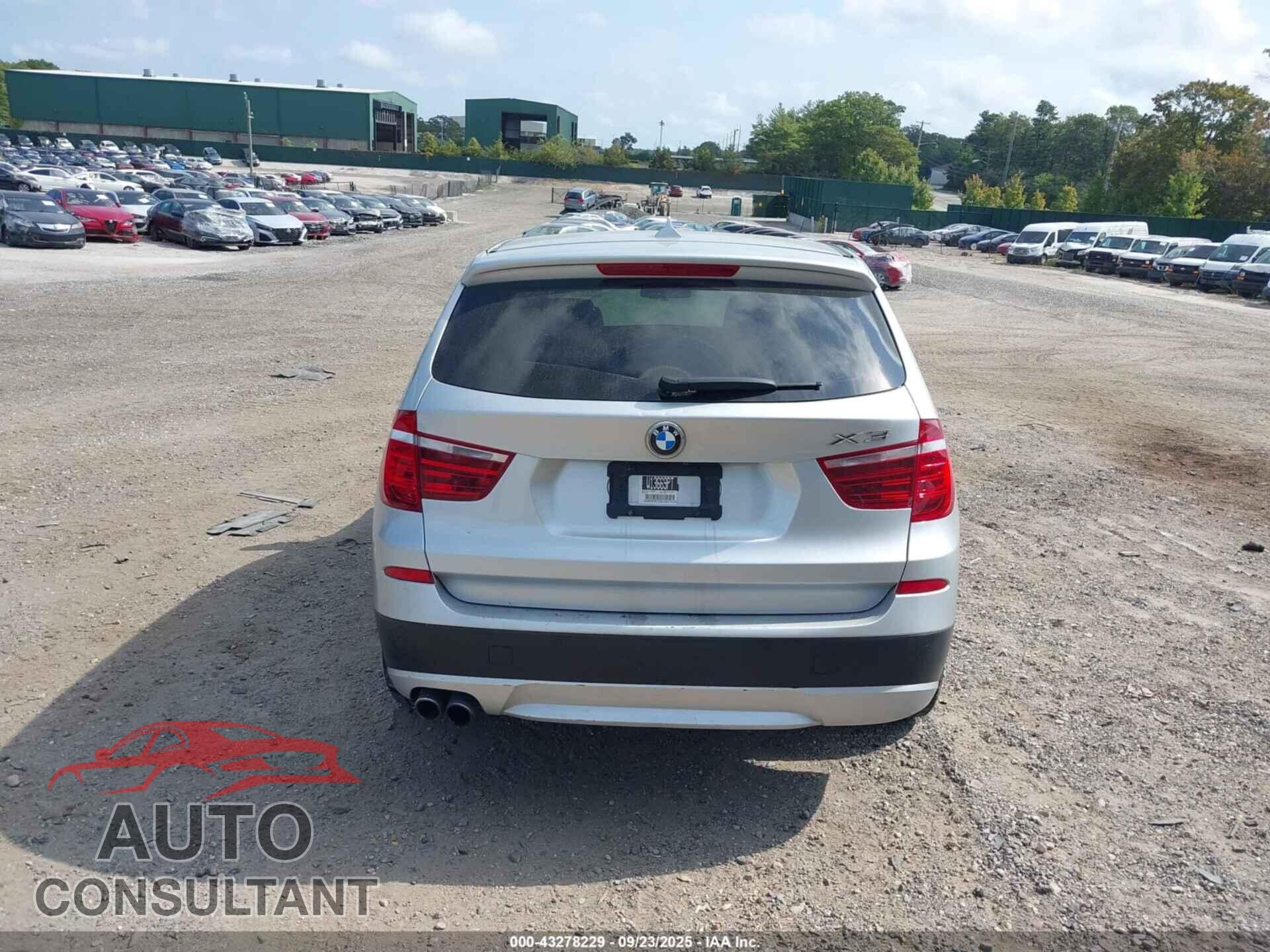 BMW X3 2014 - 5UXWX9C55E0D23129