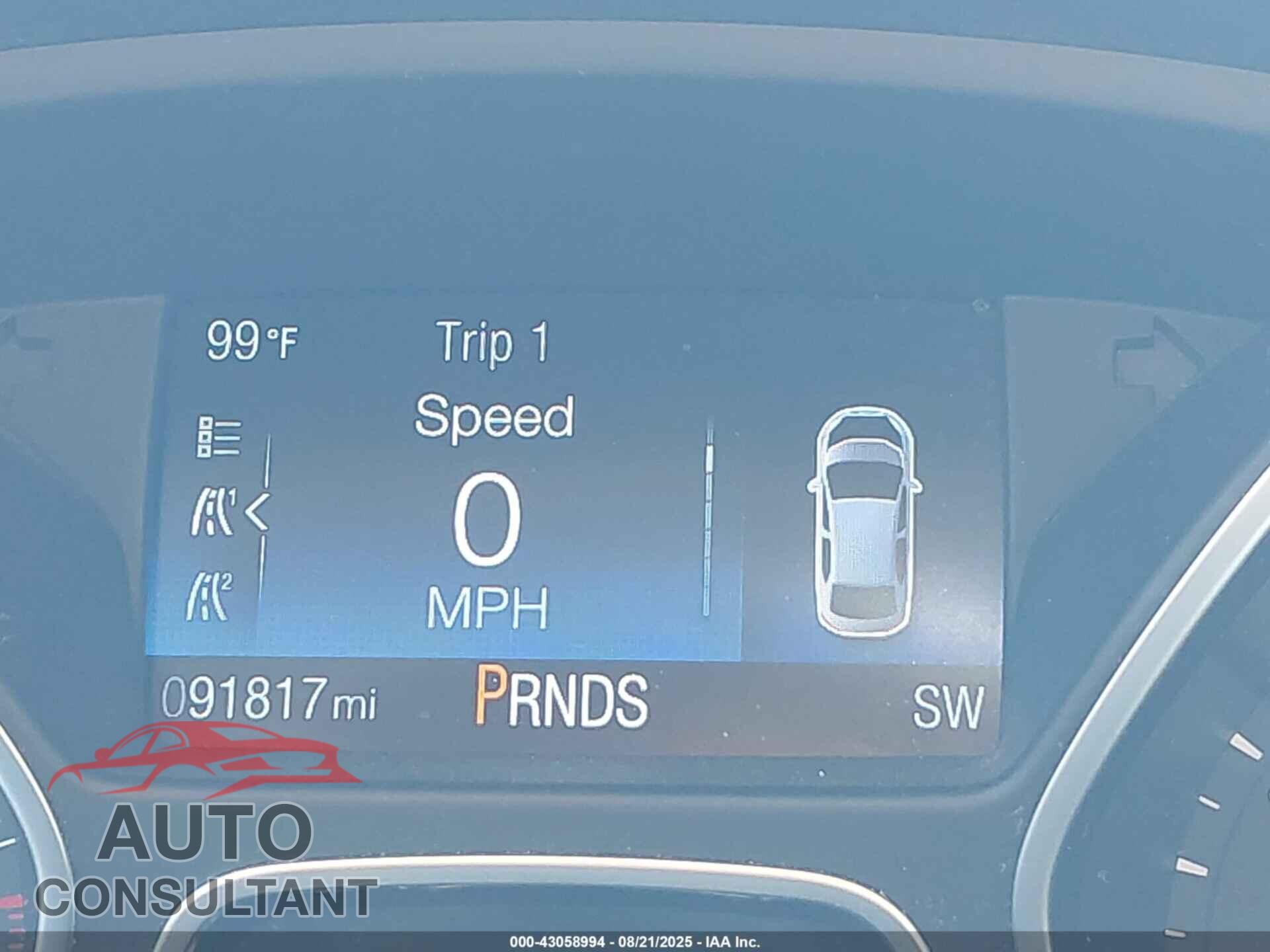 FORD FOCUS 2017 - 1FADP3J27HL207032