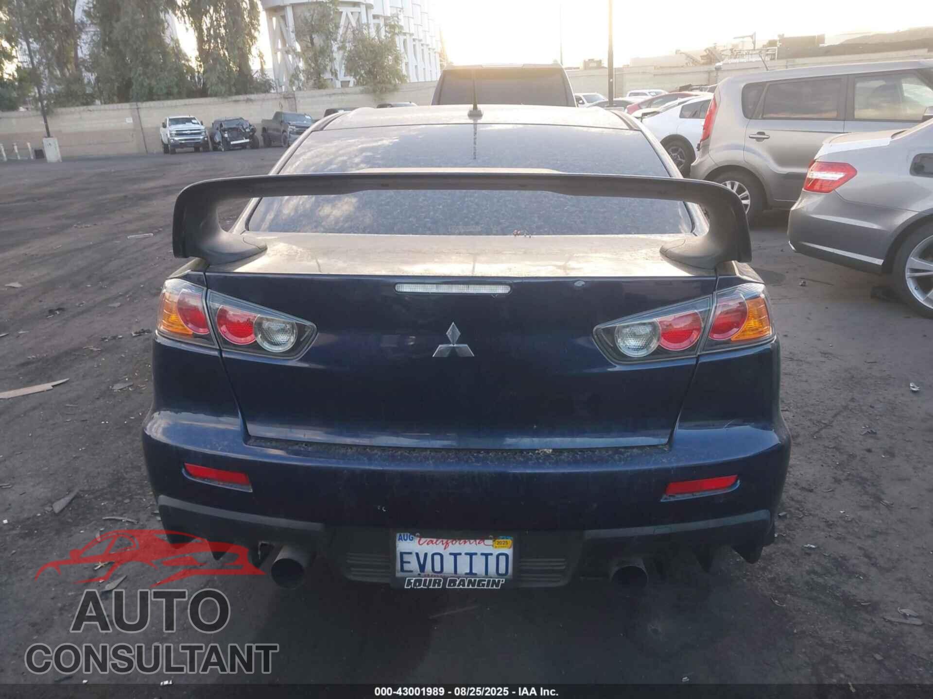 MITSUBISHI LANCER EVOLUTION 2014 - JA32W8FV3EU024641