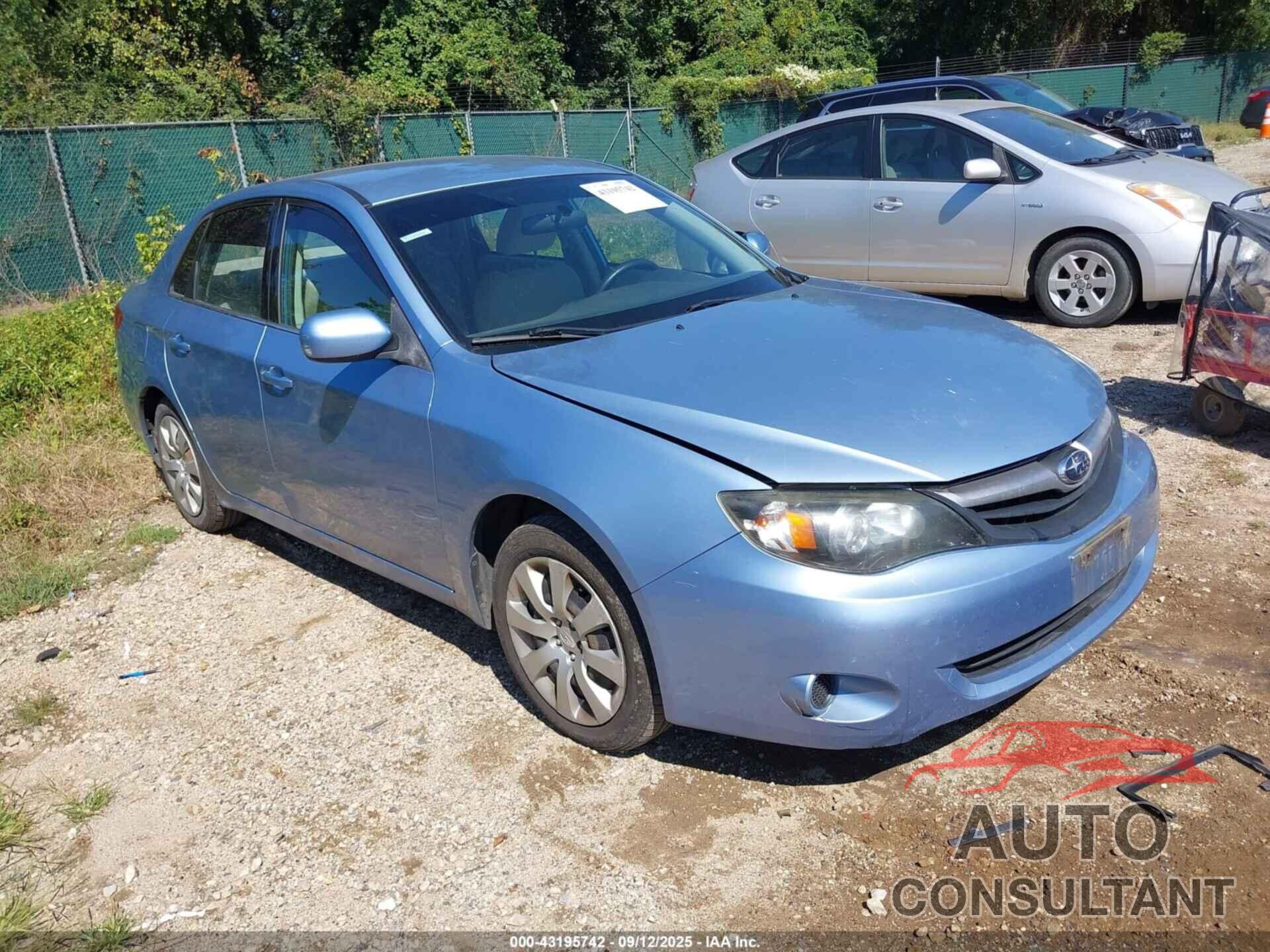 SUBARU IMPREZA 2011 - JF1GE6A60BH510445