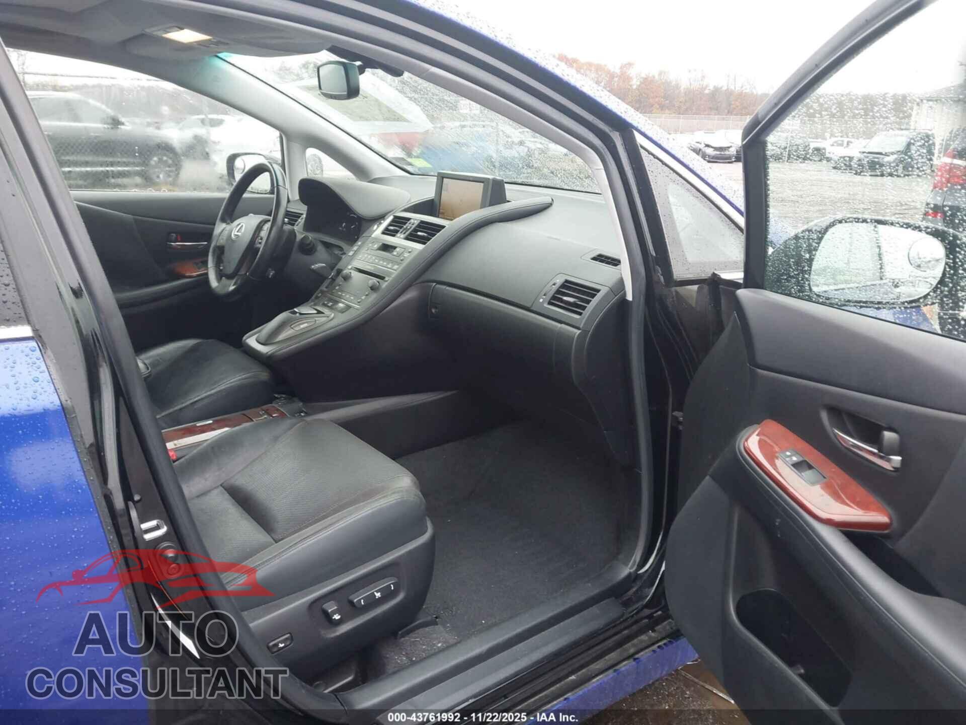 LEXUS HS 250H 2010 - JTHBB1BA3A2014672