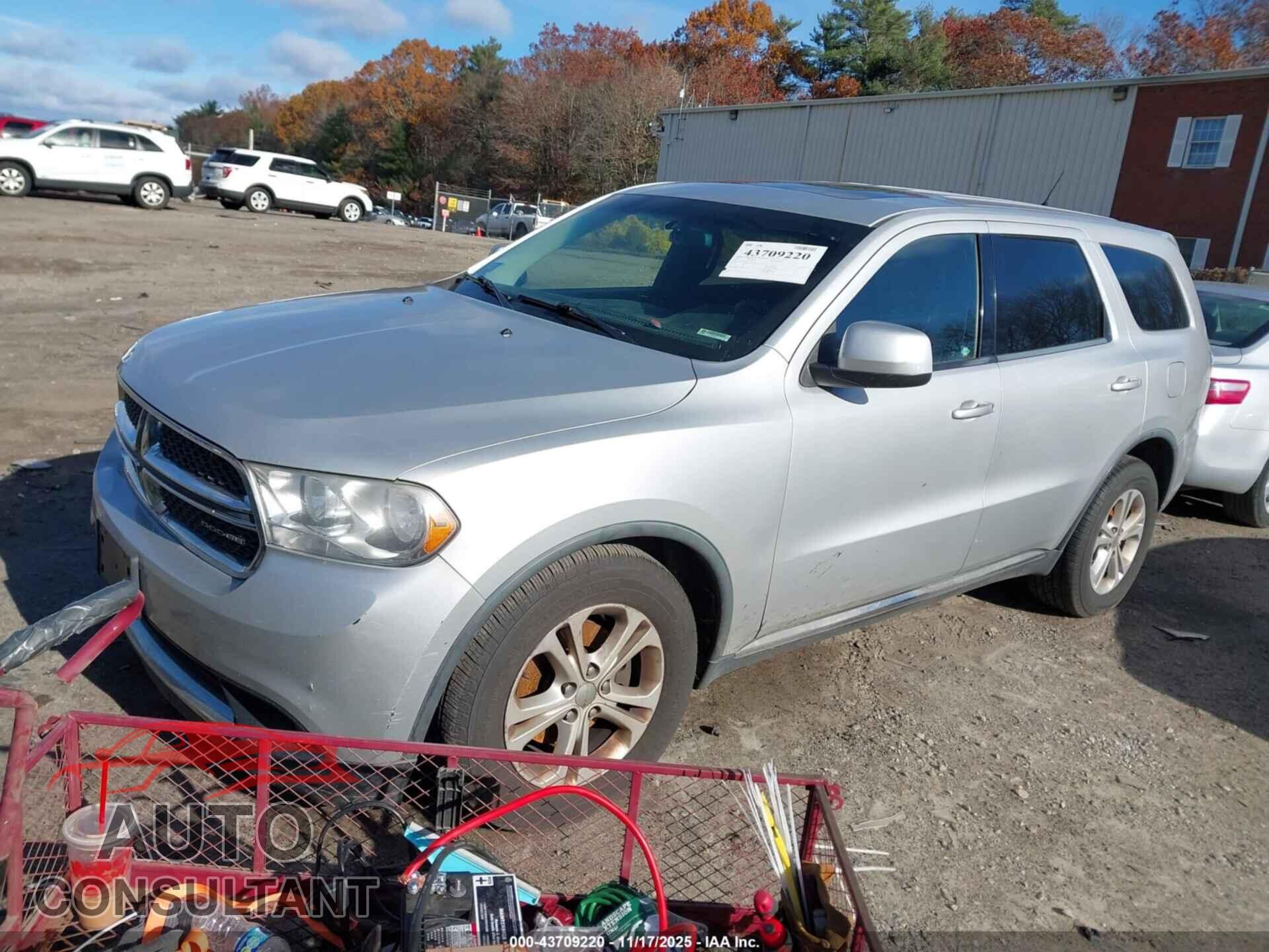 DODGE DURANGO 2012 - 1C4RDJAG9CC112313