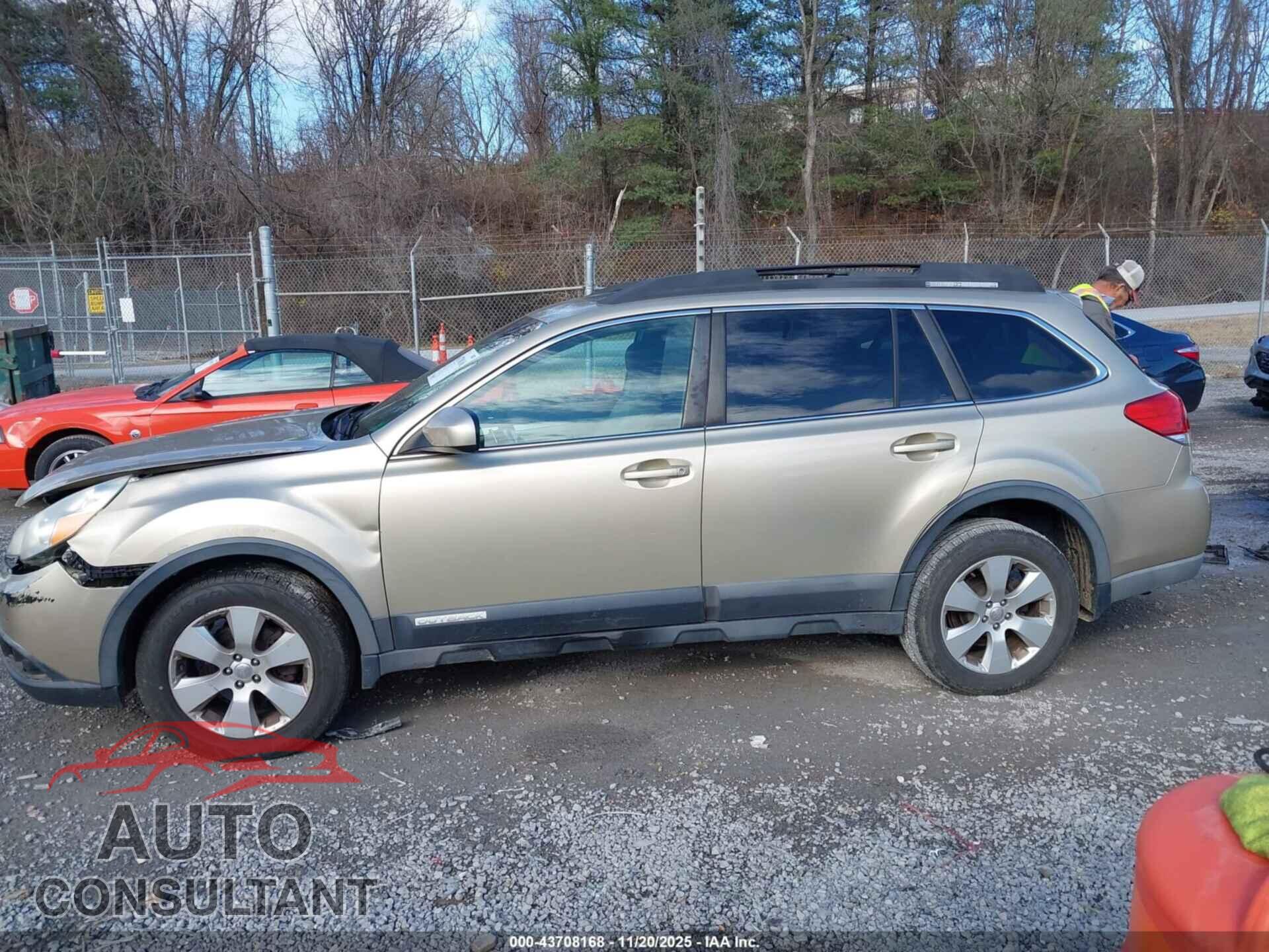 SUBARU OUTBACK 2010 - 4S4BRCEC8A3311030
