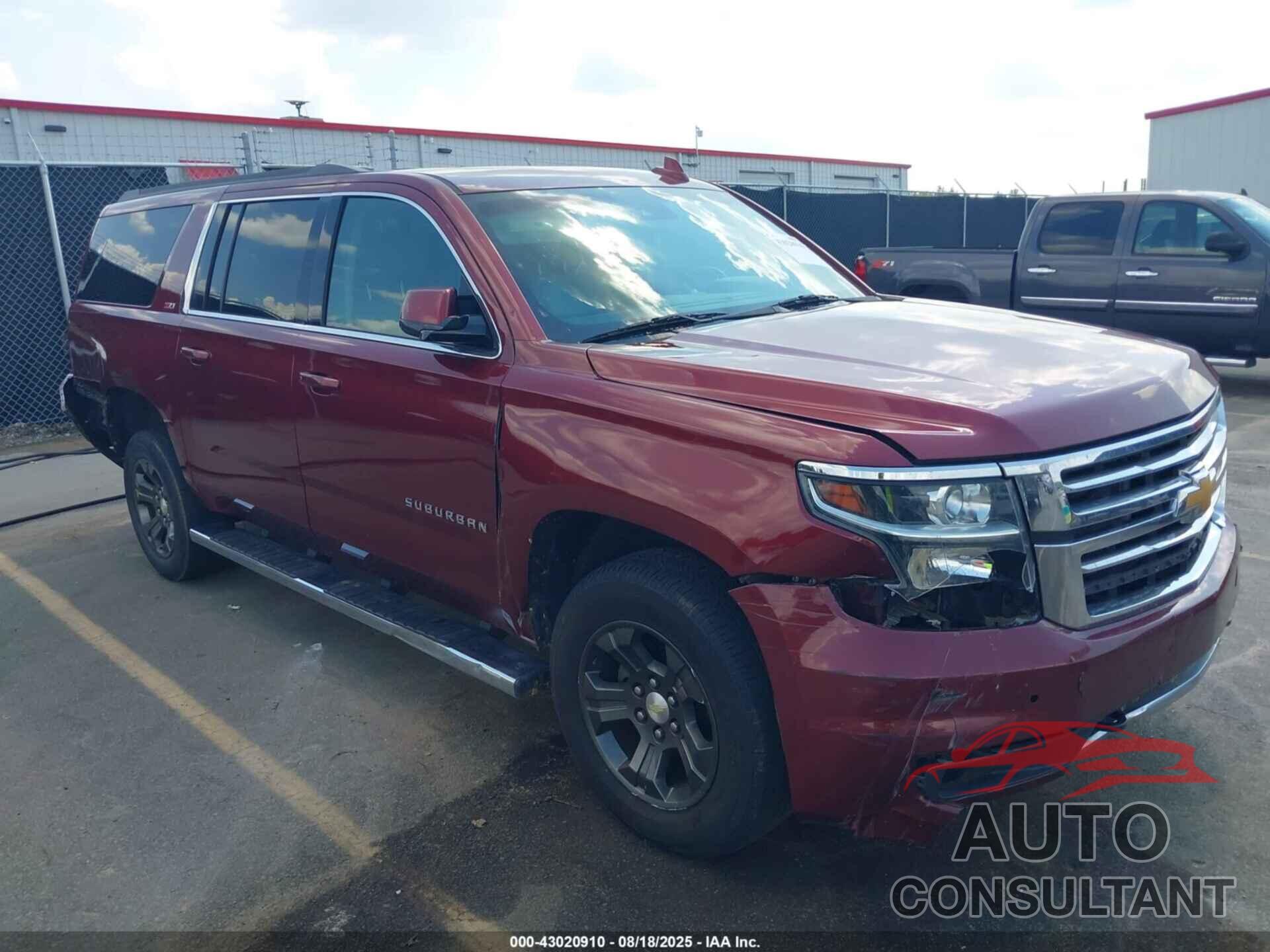 CHEVROLET SUBURBAN 2016 - 1GNSKHKC2GR179664