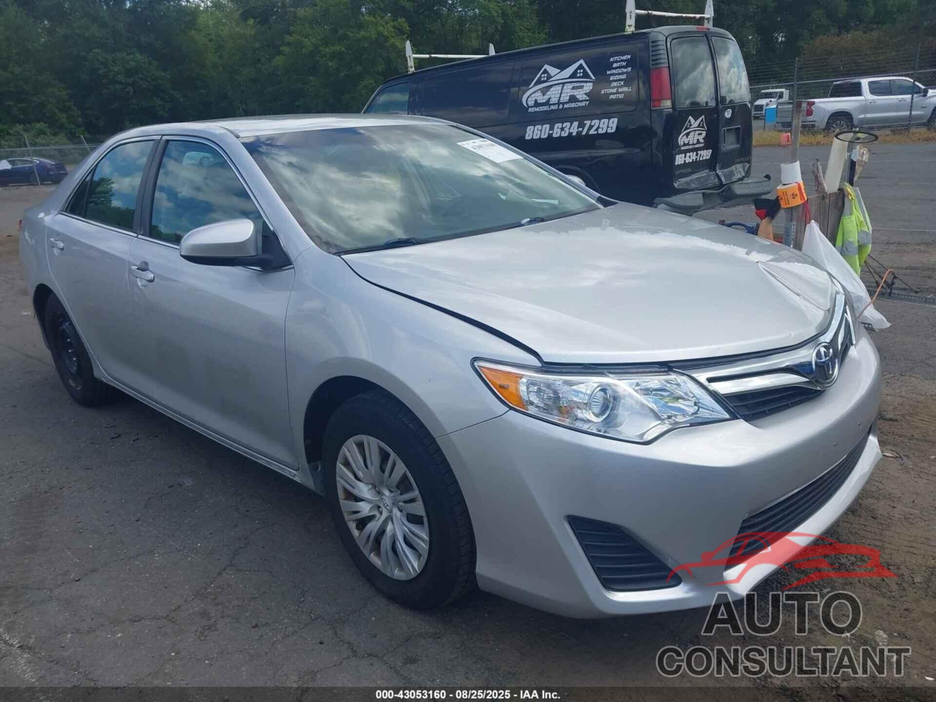 TOYOTA CAMRY 2013 - 4T4BF1FK4DR278602