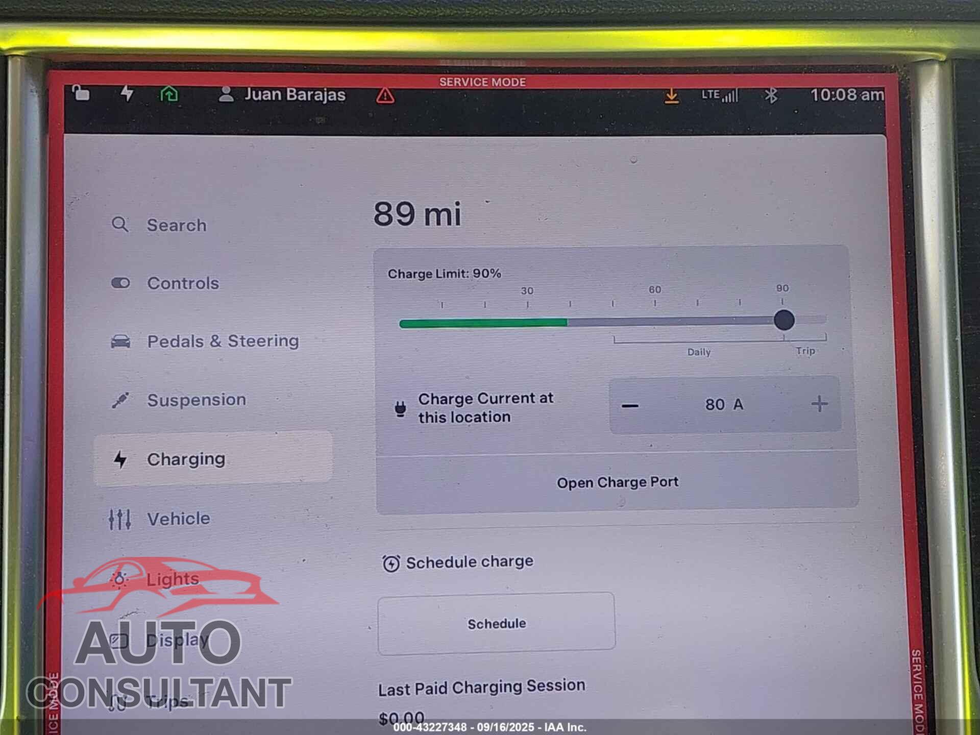 TESLA MODEL S 2014 - 5YJSA1H14EFP35775
