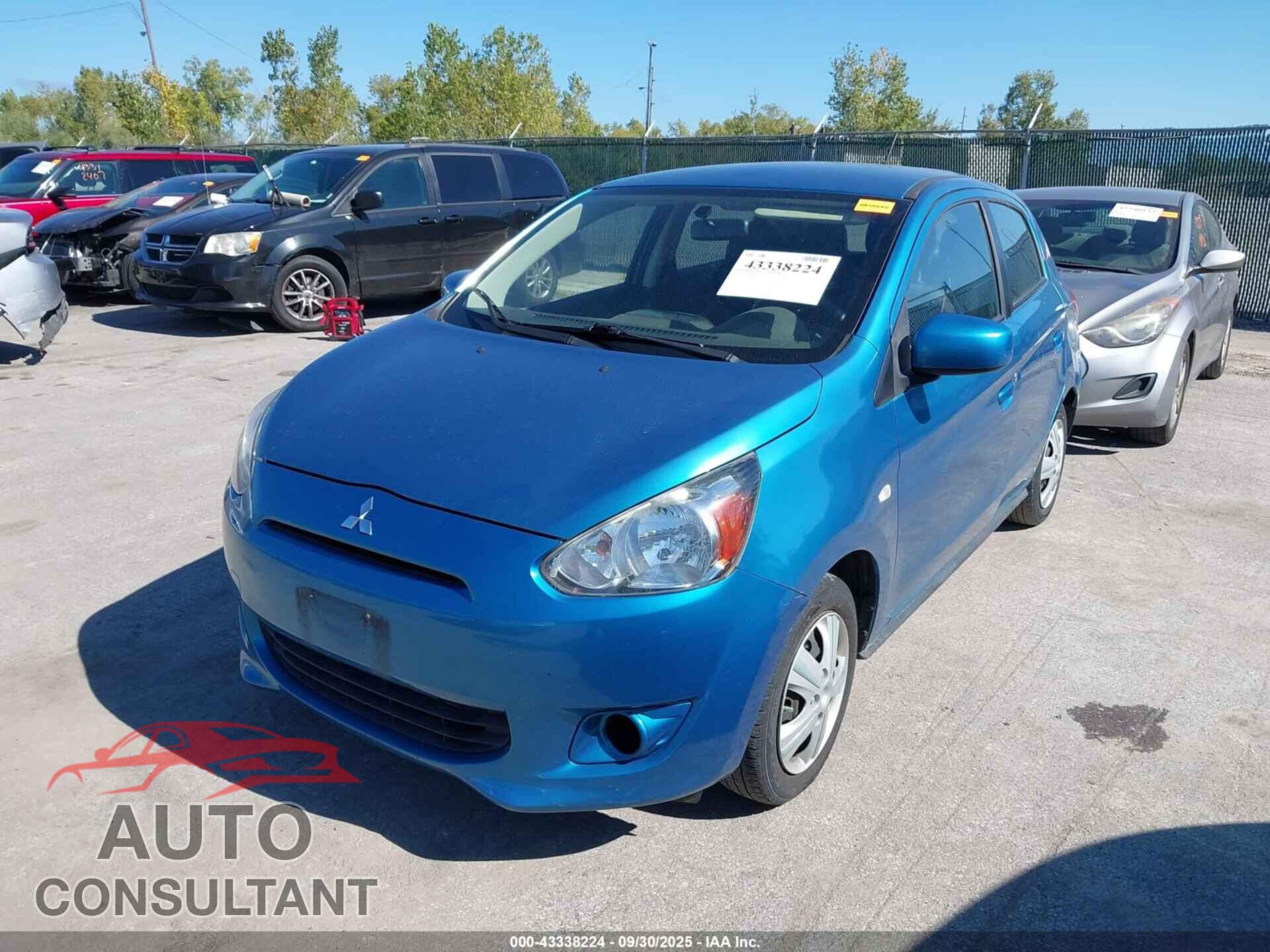 MITSUBISHI MIRAGE 2015 - ML32A3HJ7FH006590