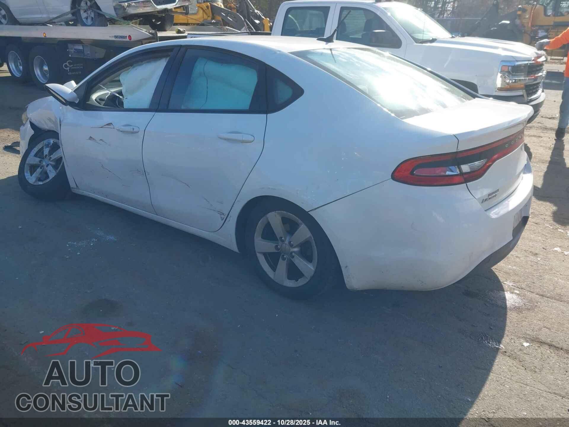 DODGE DART 2015 - 1C3CDFBBXFD351958