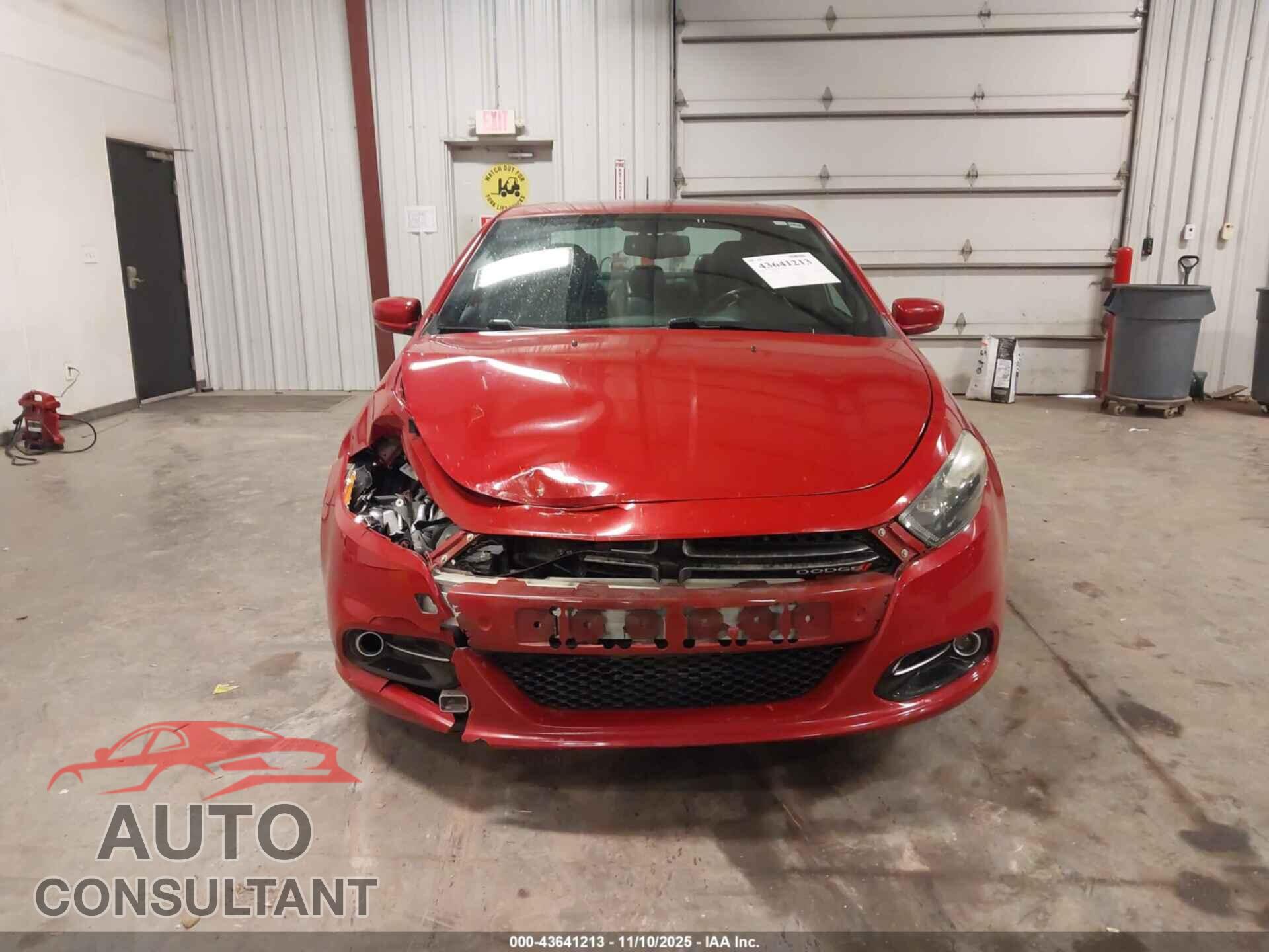 DODGE DART 2015 - 1C3CDFEB6FD244028