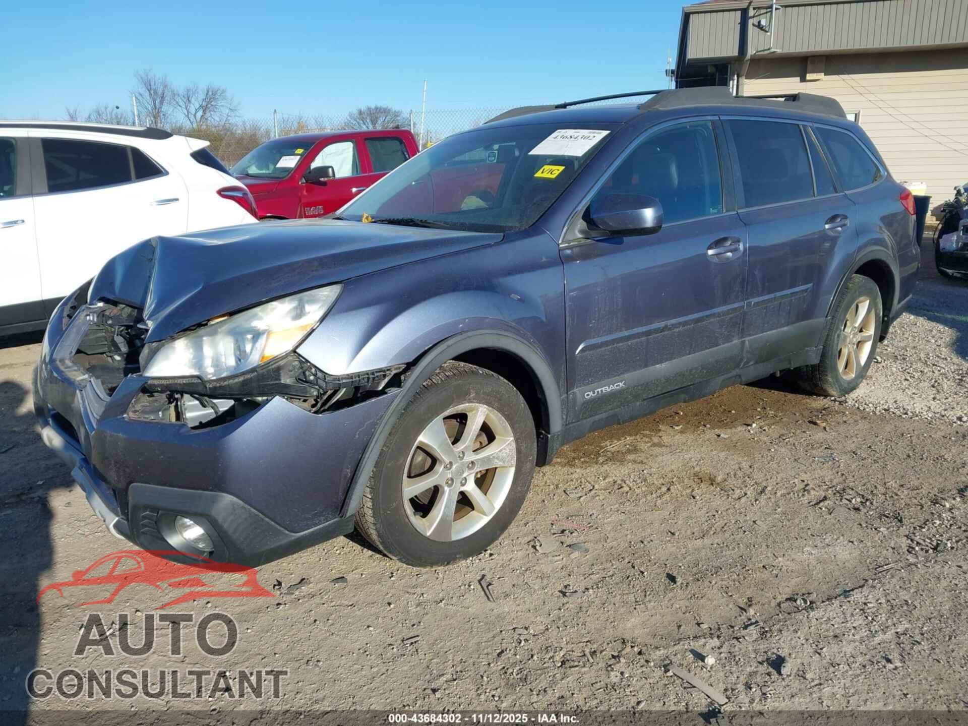SUBARU OUTBACK 2014 - 4S4BRCLC5E3305341