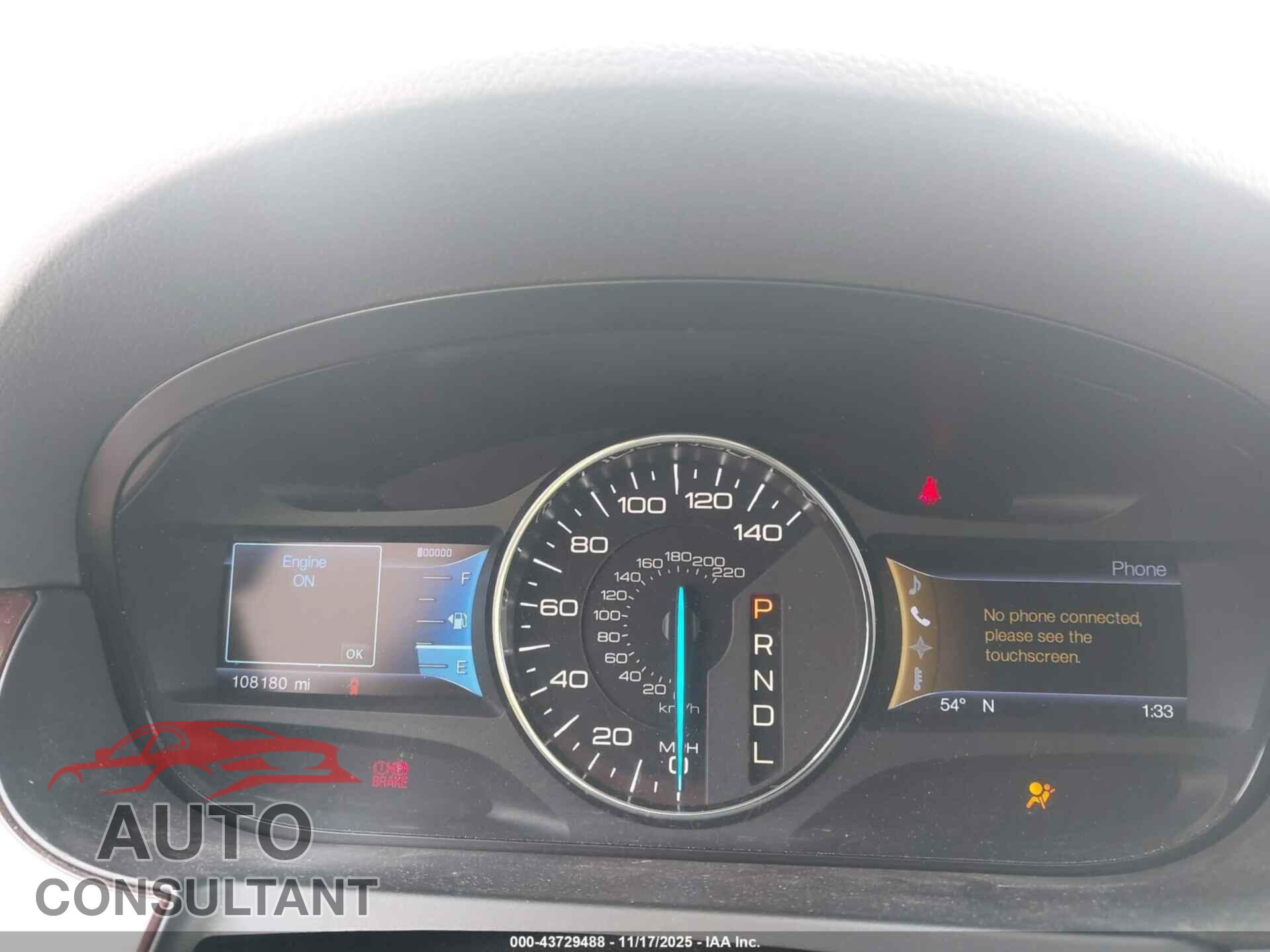 FORD EDGE 2013 - 2FMDK3K9XDBA83106