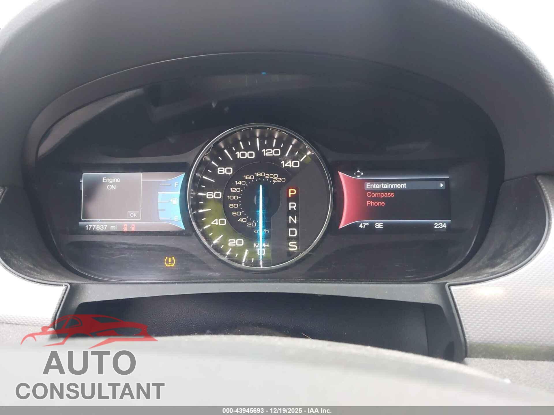 FORD EDGE 2014 - 2FMDK3JC5EBA03595